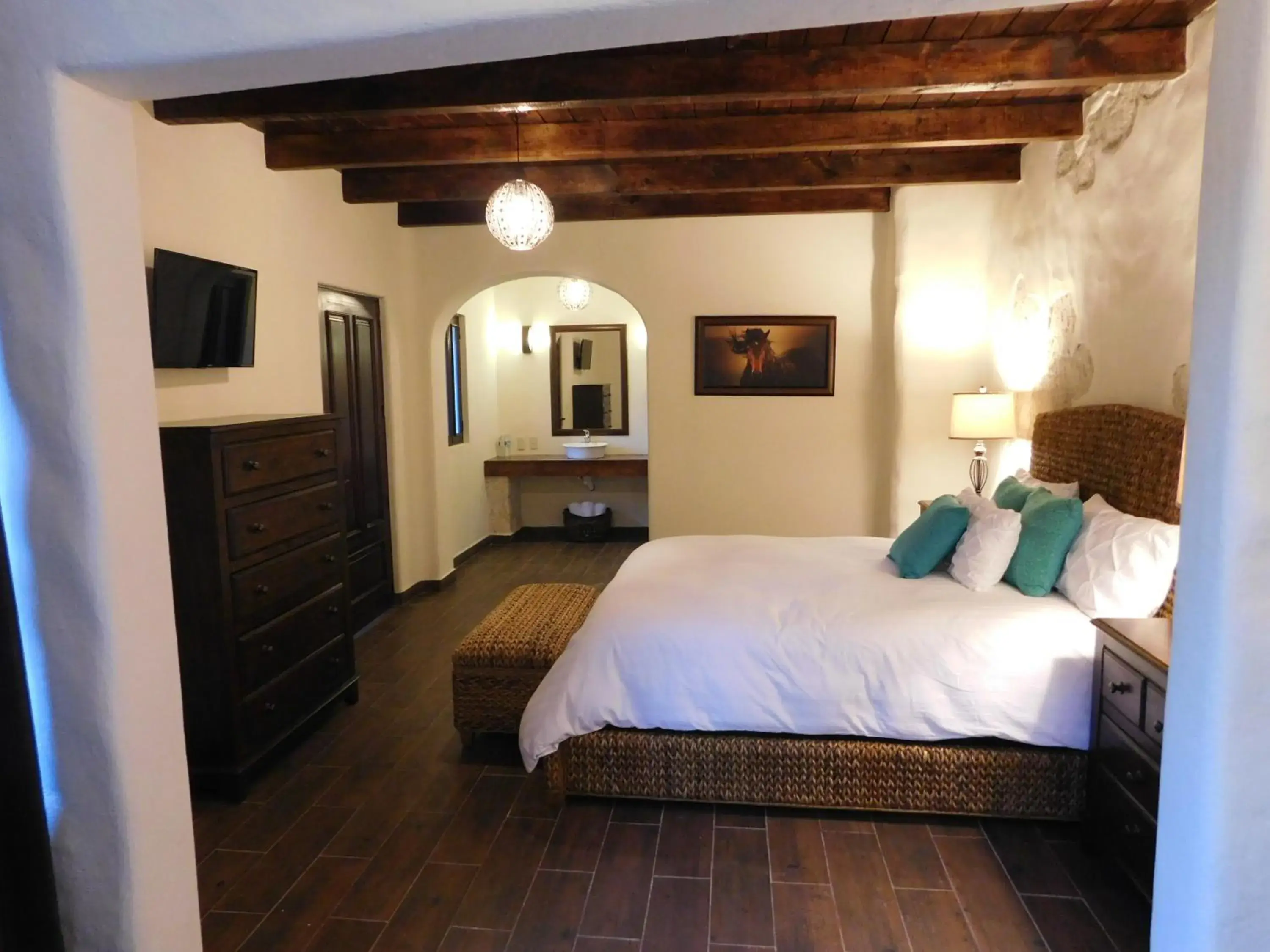 Bed in Hotel Boutique Rancho San Jorge