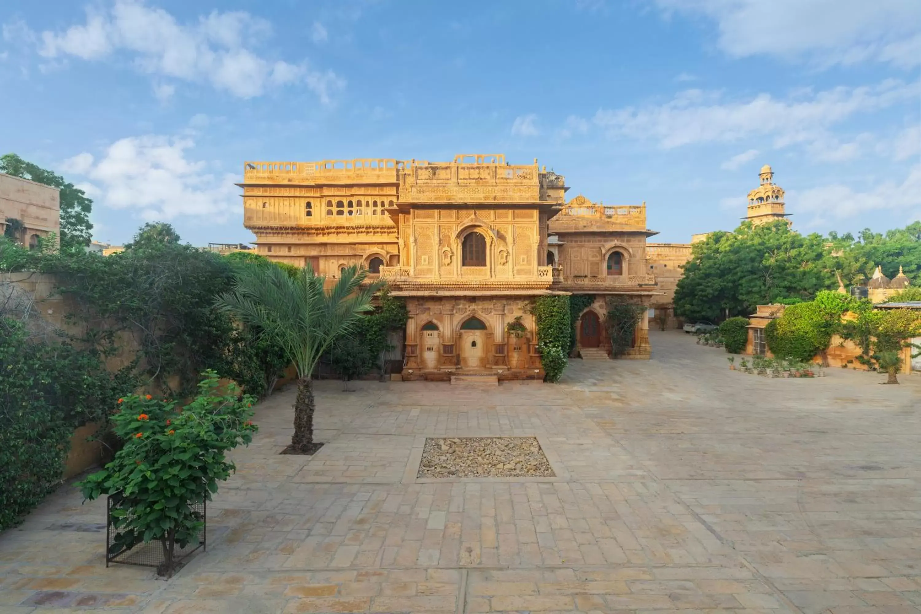 Landmark view, Property Building in WelcomHeritage Mandir Palace