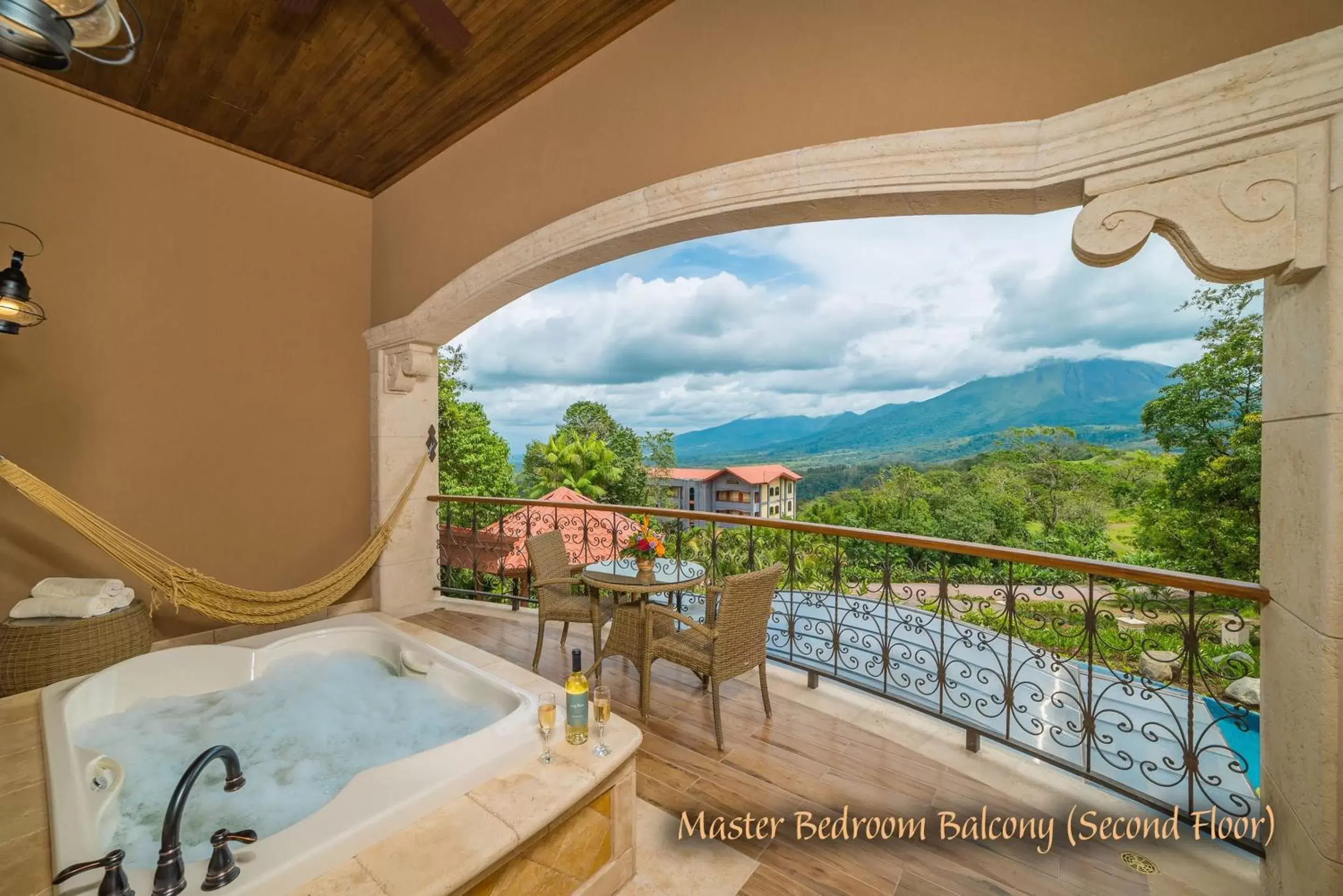 Balcony/Terrace, Pool View in The Springs Resort & Spa at Arenal