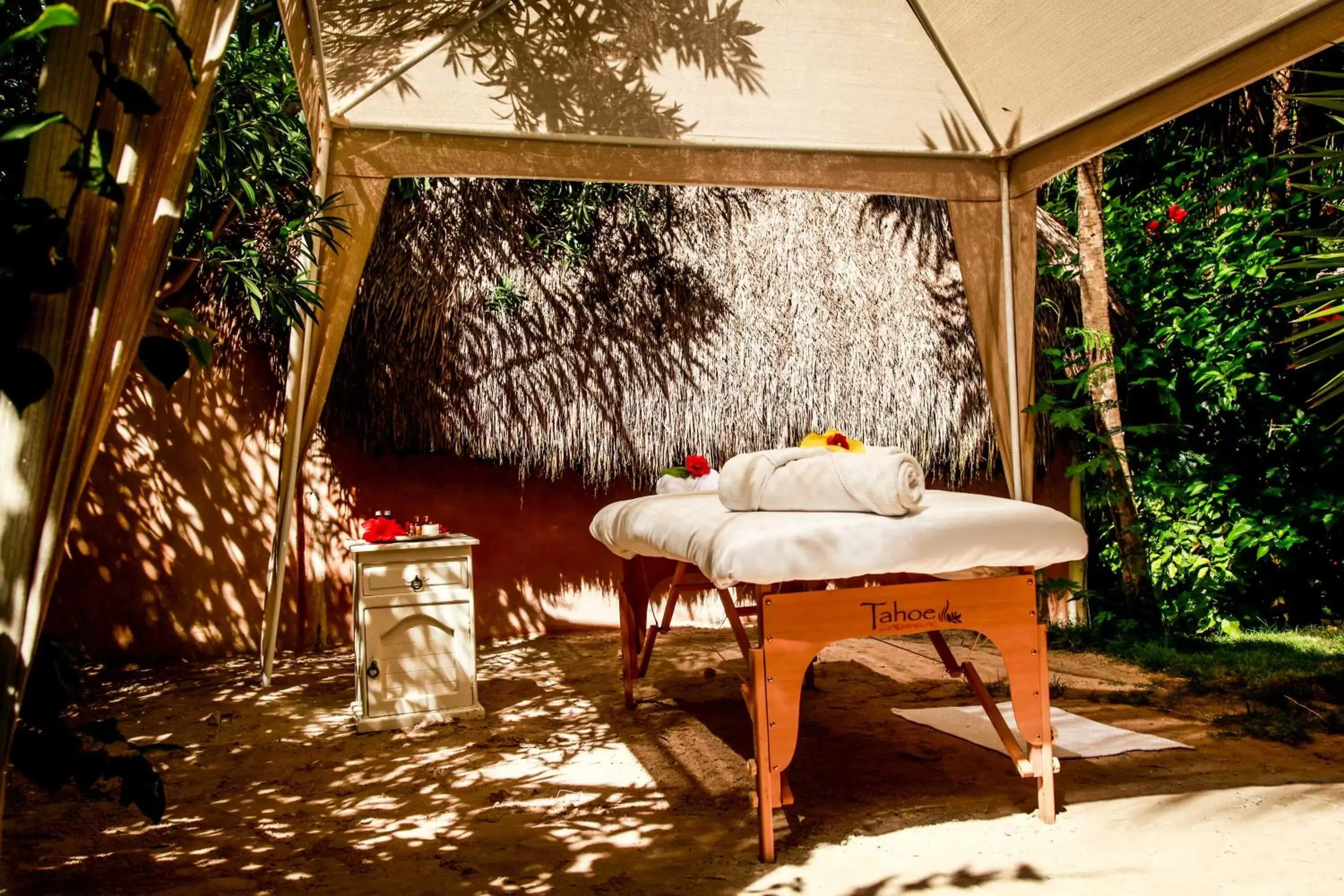 Massage in Villa Las Estrellas Tulum - located at the party zone