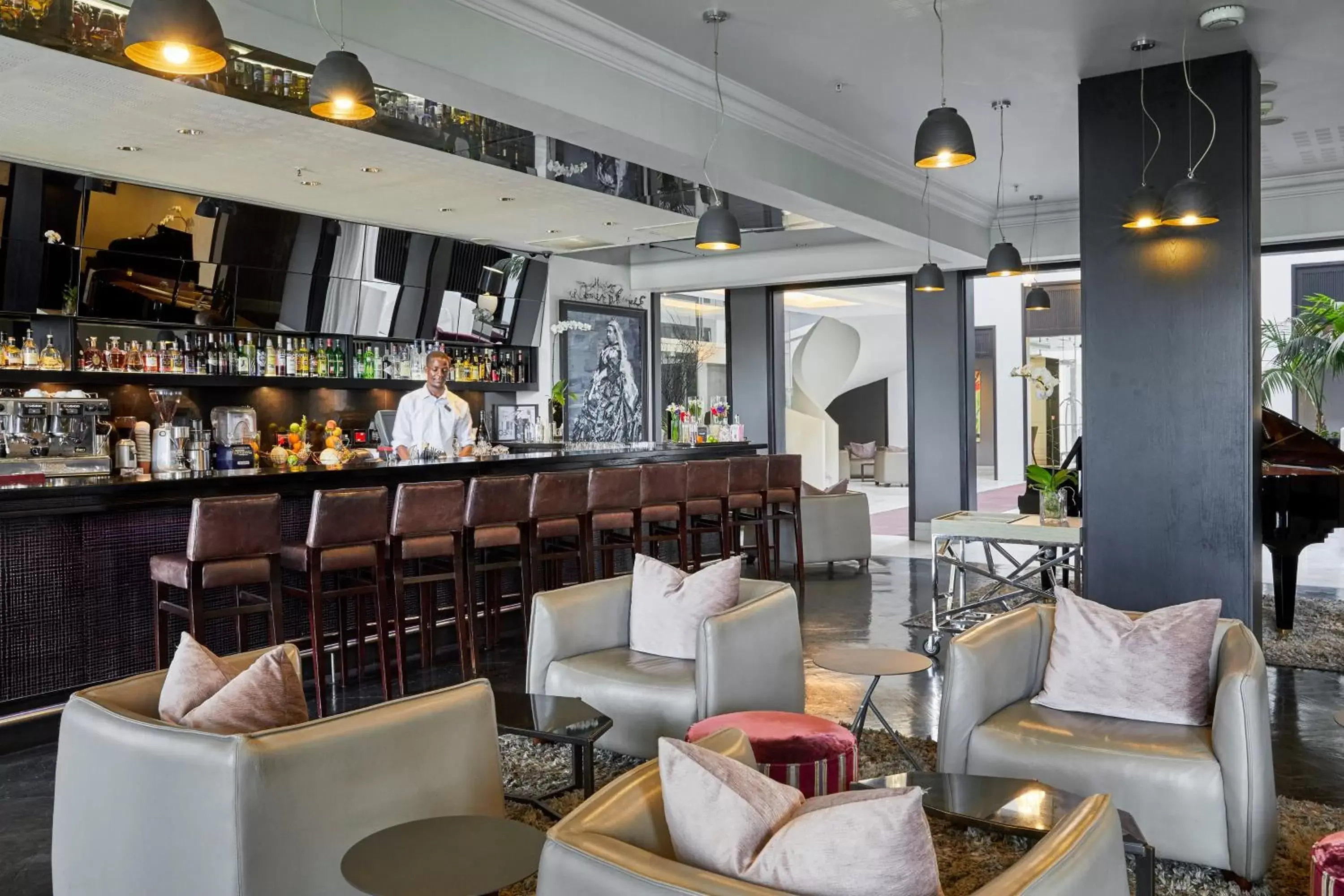 Staff, Lounge/Bar in Queen Victoria Hotel by NEWMARK