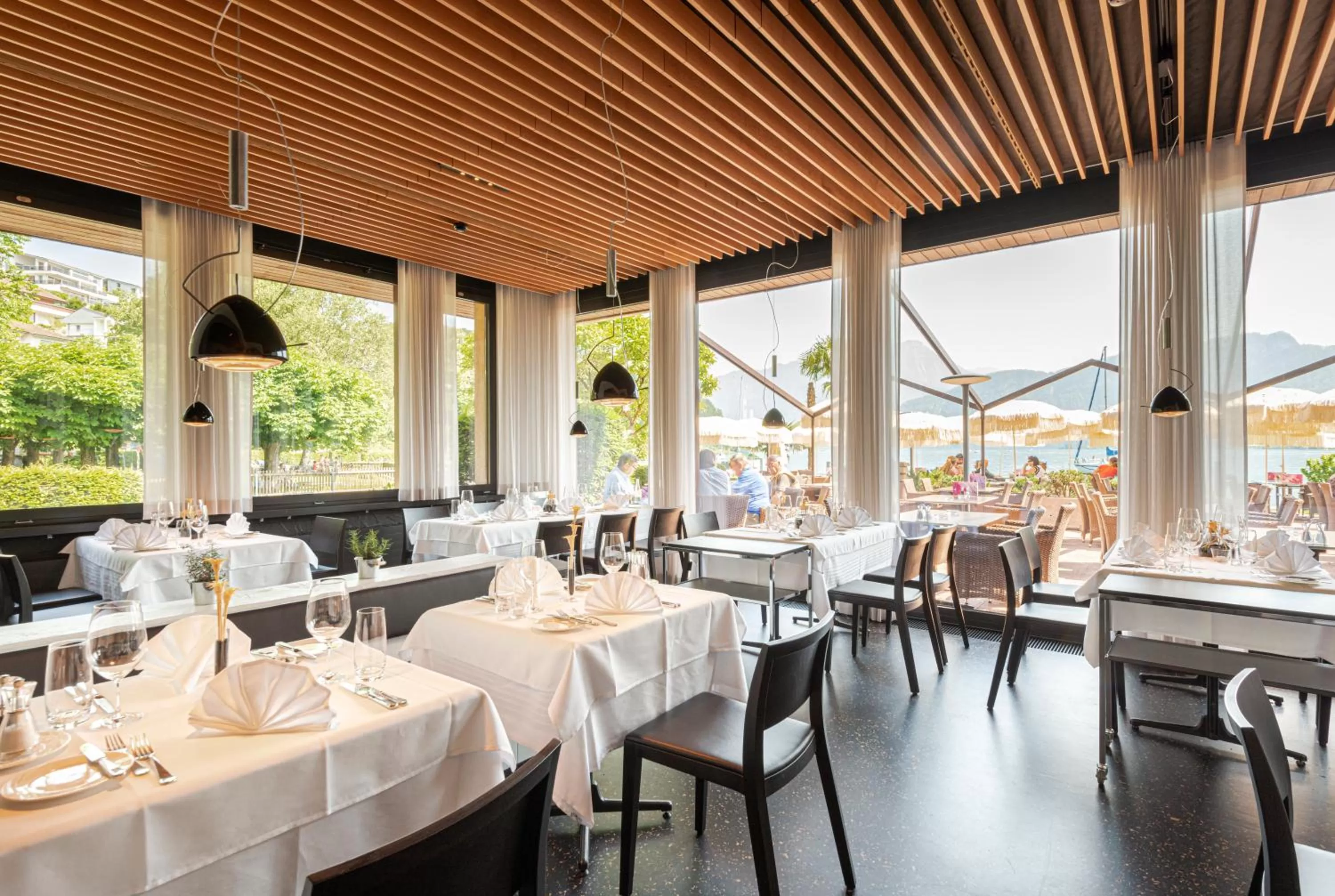 Restaurant/places to eat in Seehotel Sternen