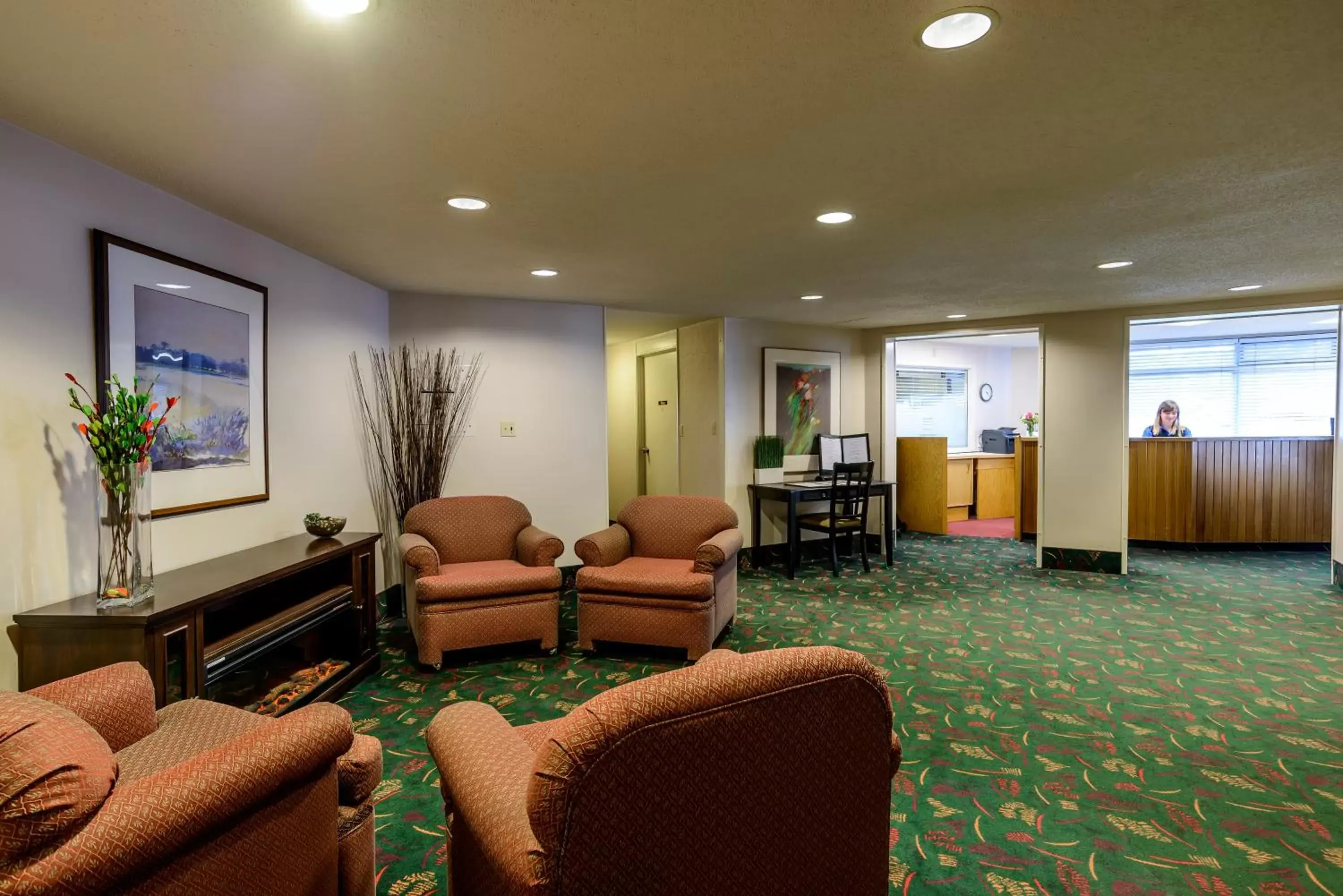 Lobby or reception in Bow View Lodge Lobby or reception in Bow View Lodge