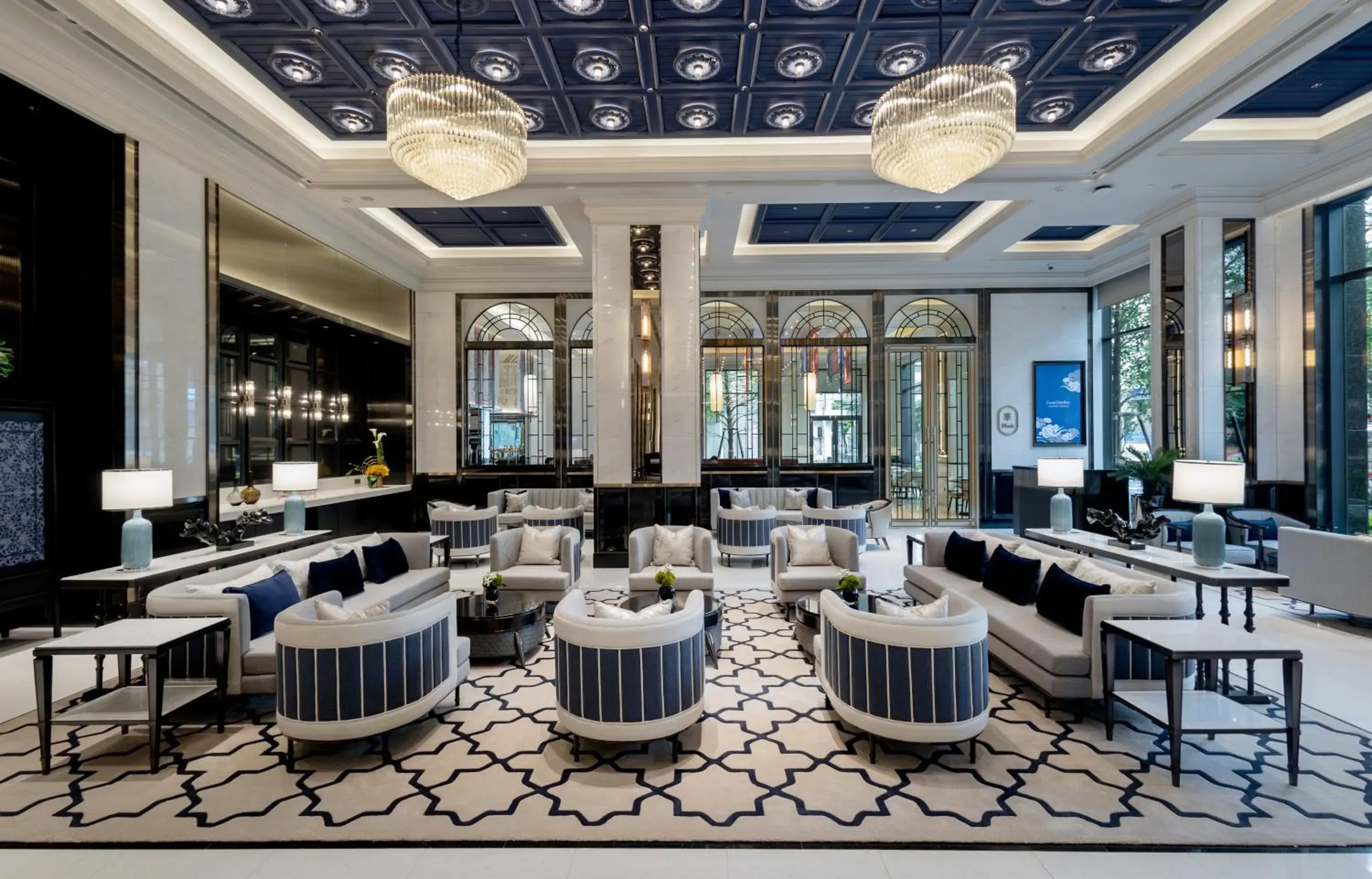 Lobby or reception in Grande Centre Point Surawong Bangkok Lobby or reception in Grande Centre Point Surawong Bangkok