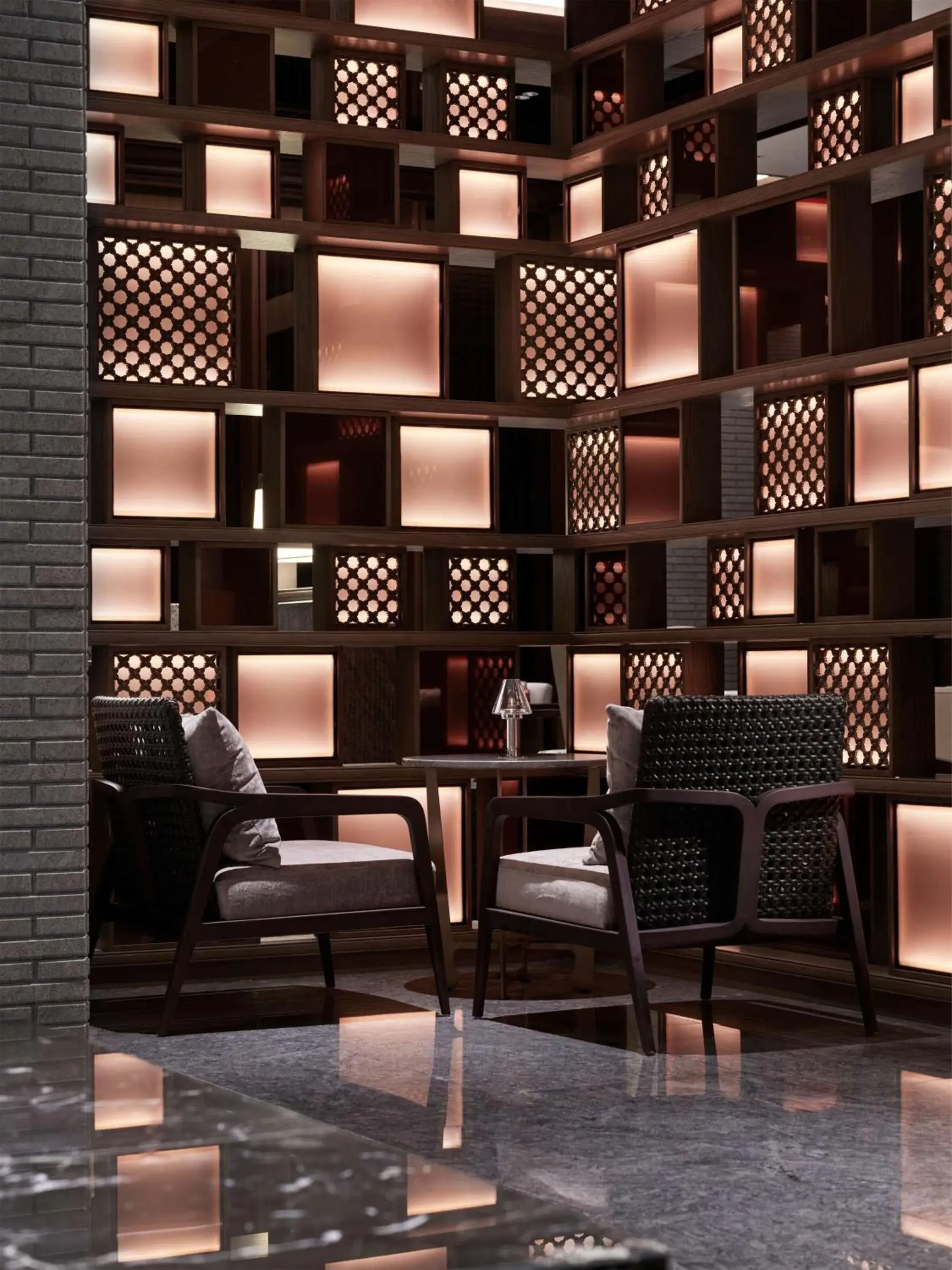 Lobby or reception in Hilton Shanghai Songjiang Guangfulin