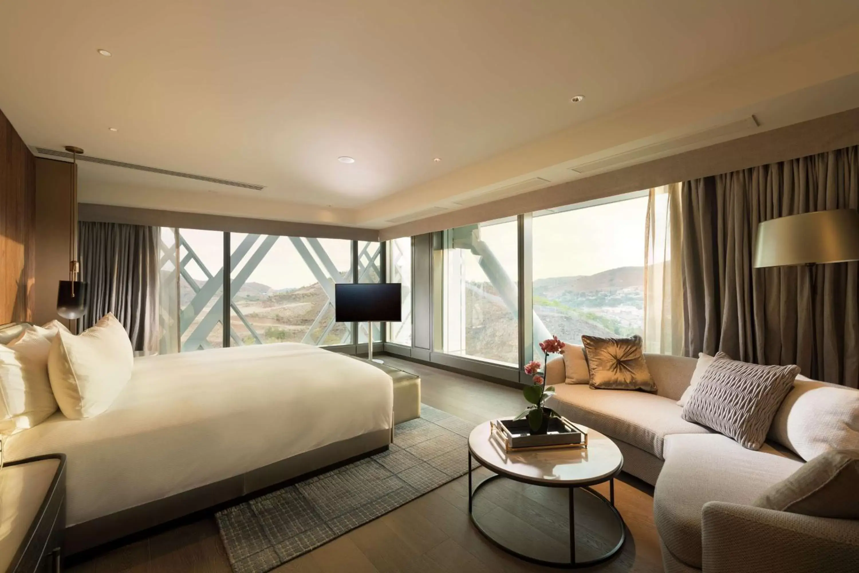 Bed in Hilton Port Moresby Hotel & Residences