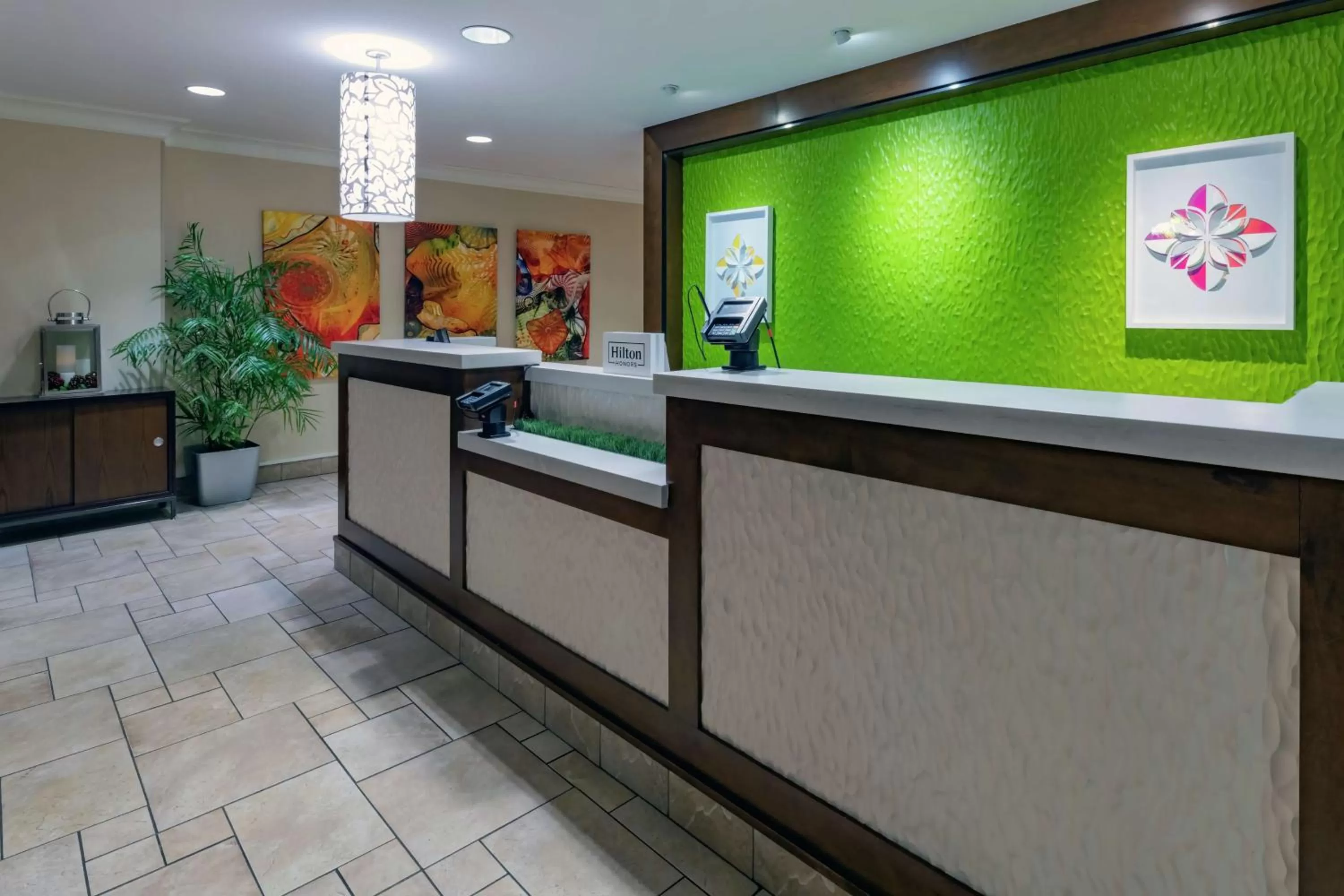 Lobby or reception in Hilton Garden Inn Devens Common