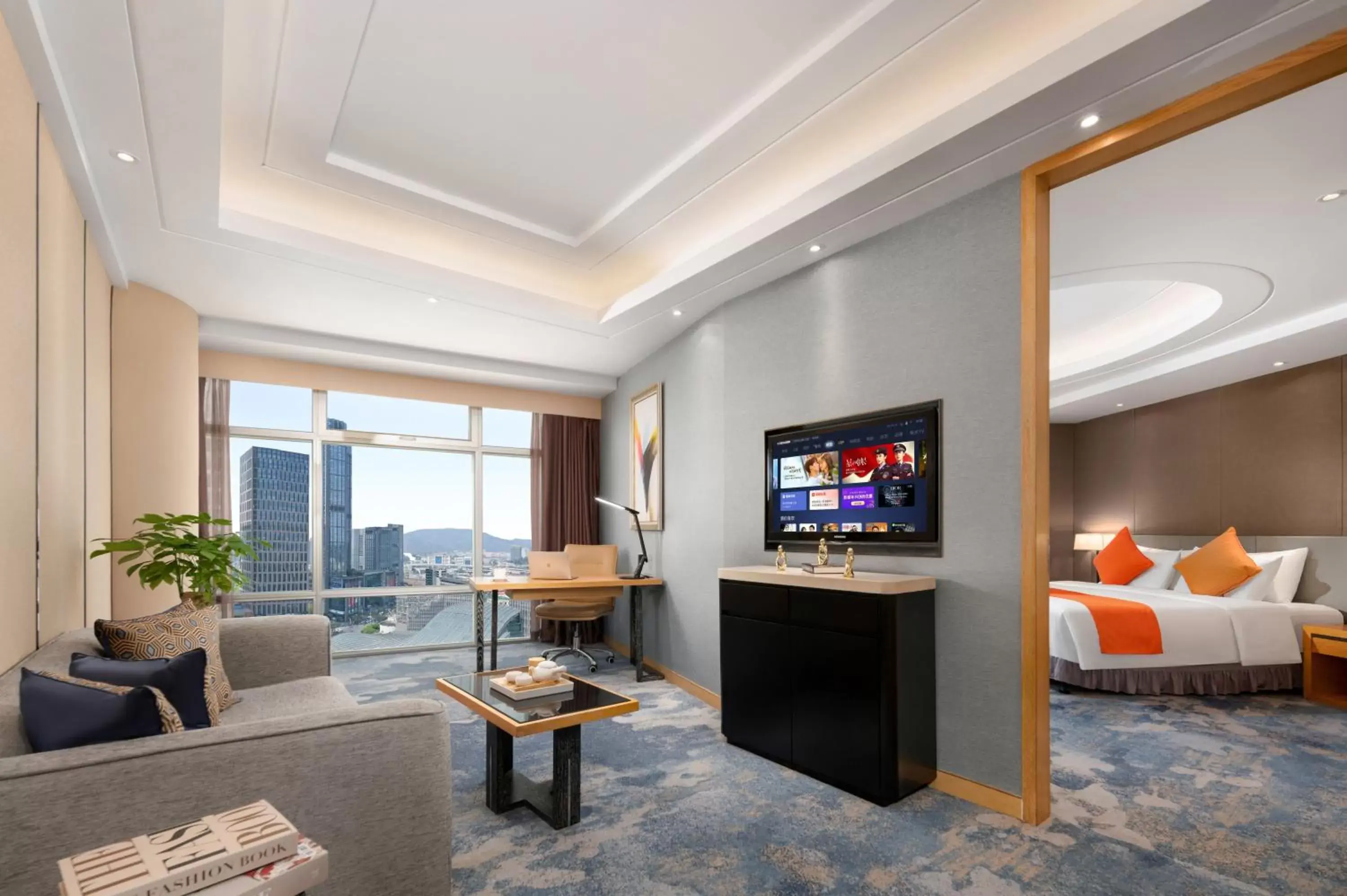 Seating Area in Jianguo Hotel Guangzhou