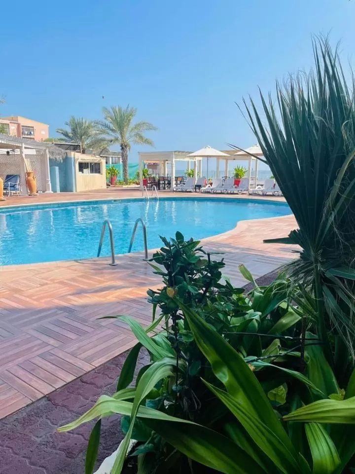 Swimming pool in Les Acacias Hotel Djibouti