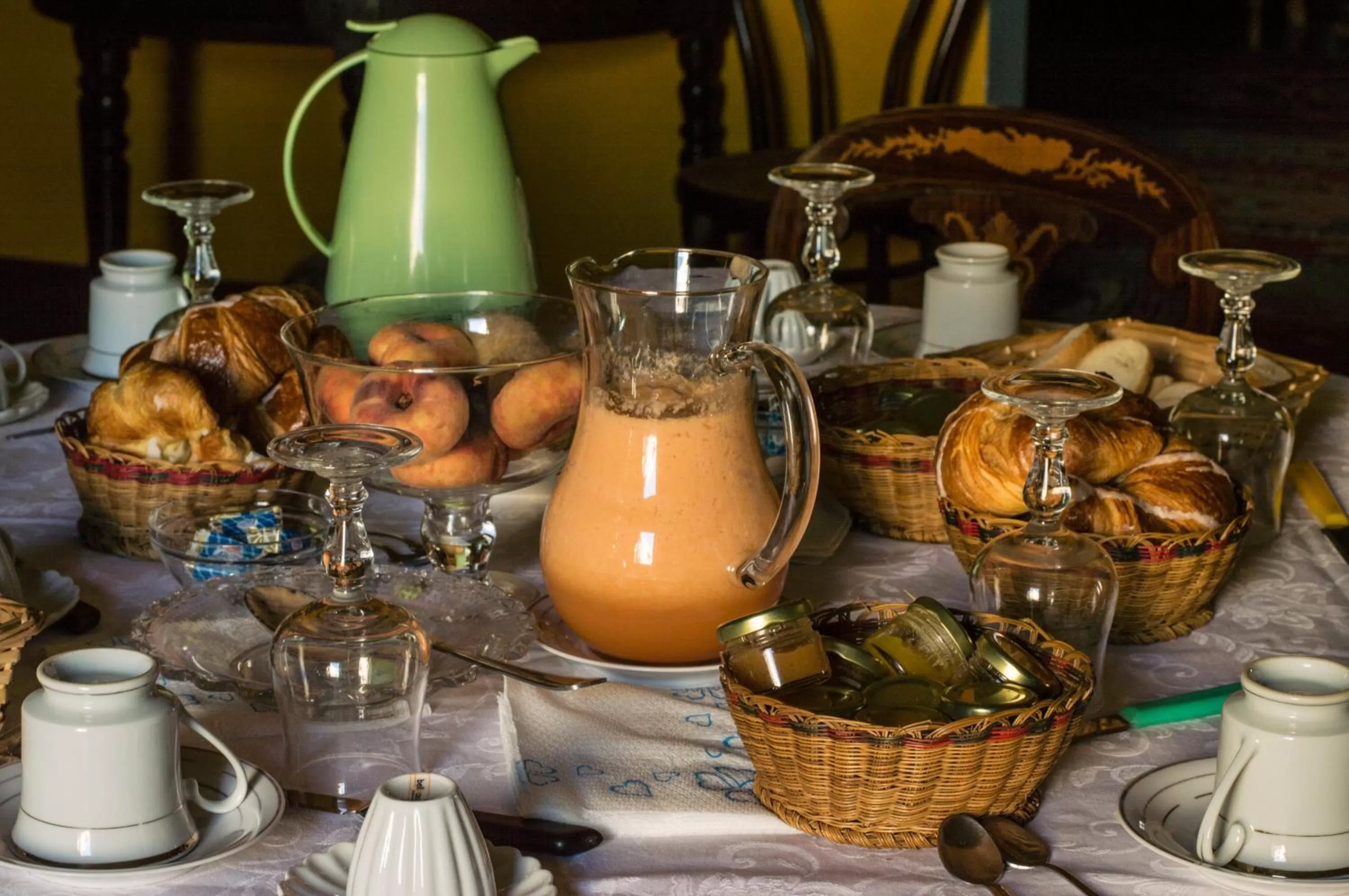 Italian breakfast in La dimora del genio