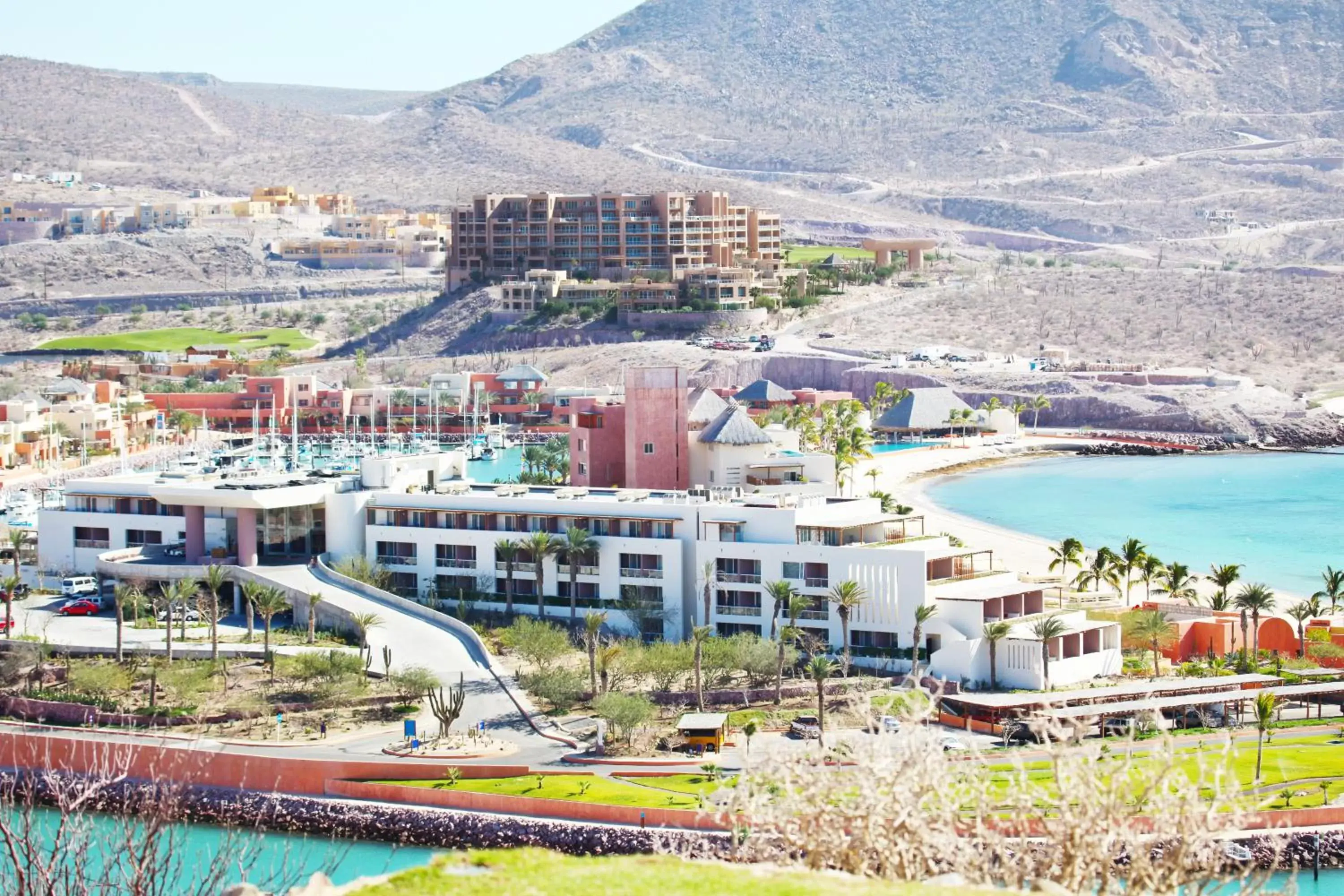 Facade/entrance, Bird's-eye View in Costa Baja Resort & Spa