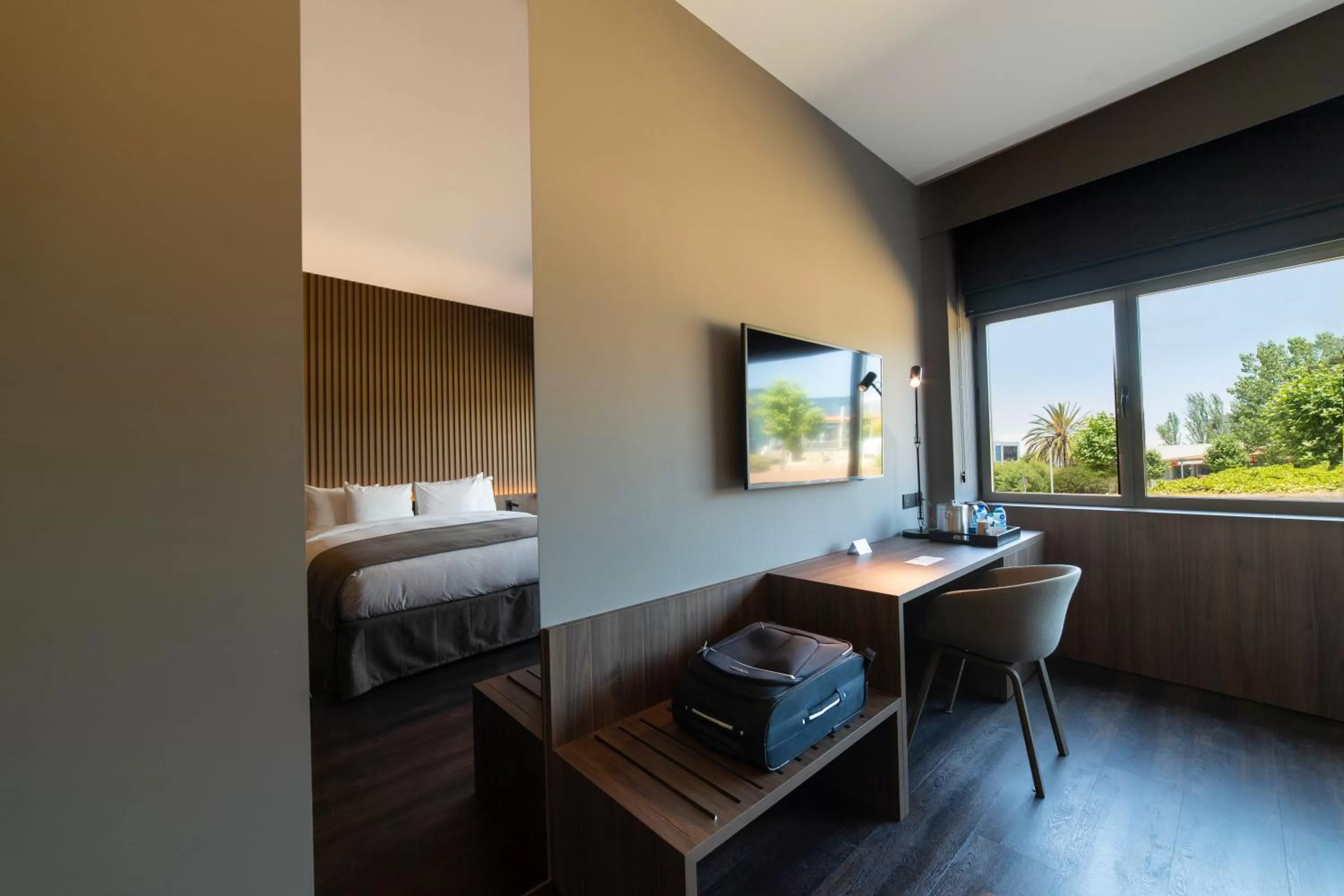 Bed in BAH Barcelona Airport Hotel