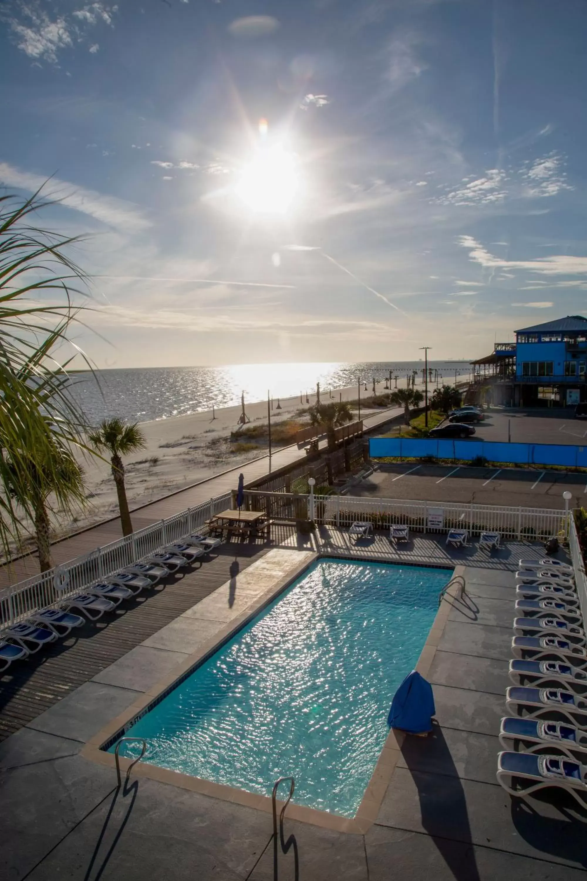 Swimming Pool in South Beach Biloxi Hotel & Suites