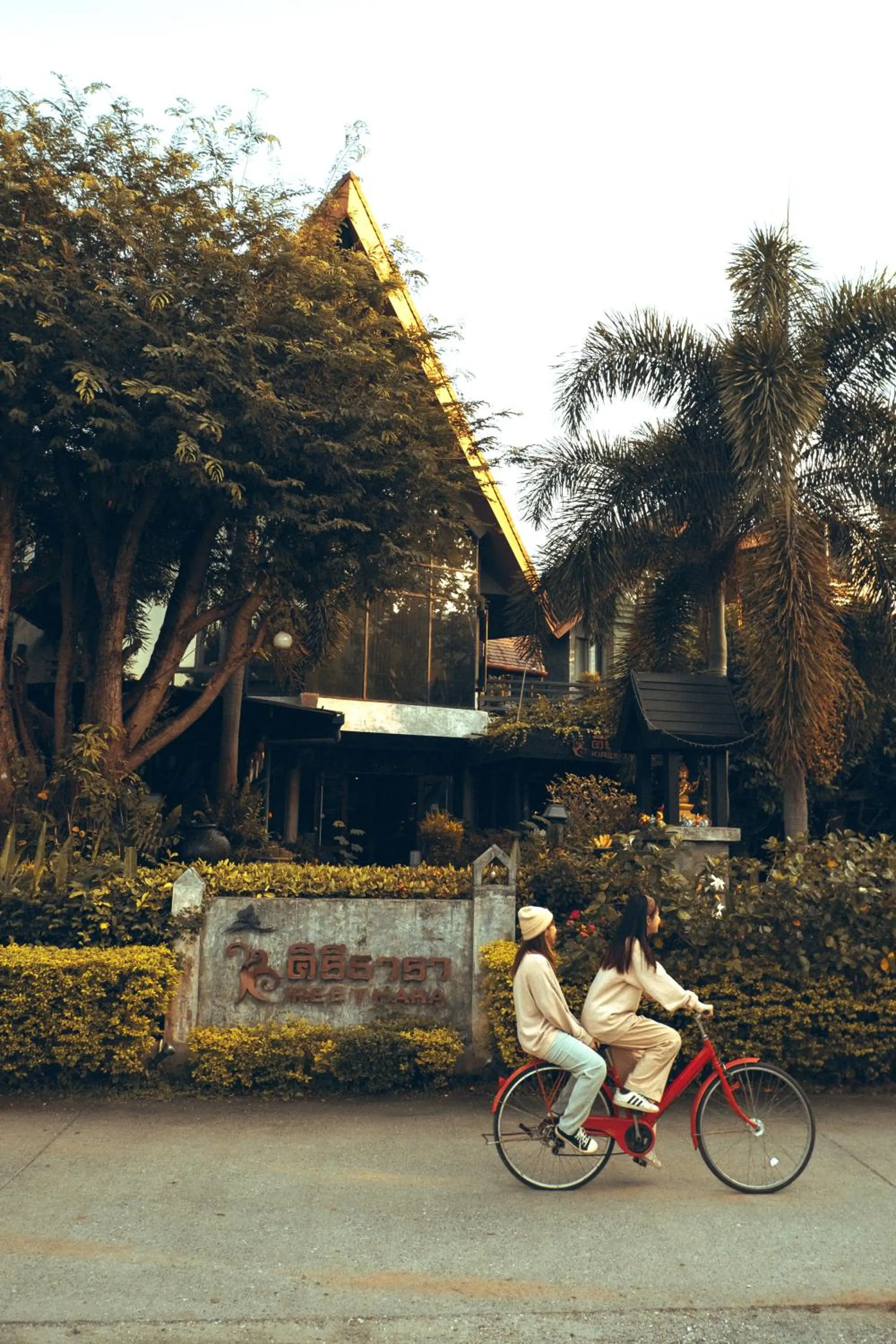 Cycling in Kireethara Boutique Resort