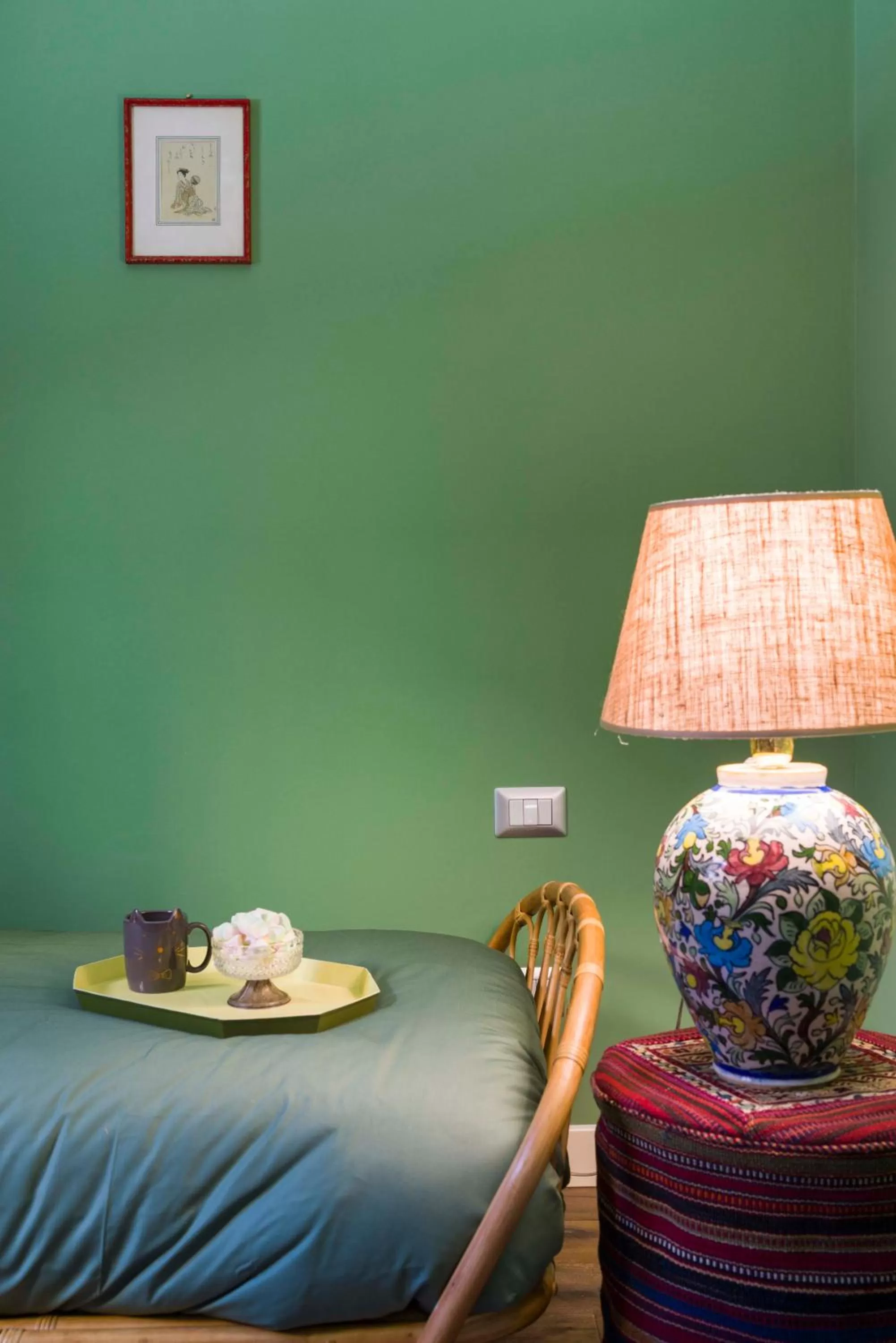 Decorative detail, Bed in Frími Boutique Rooms b&b