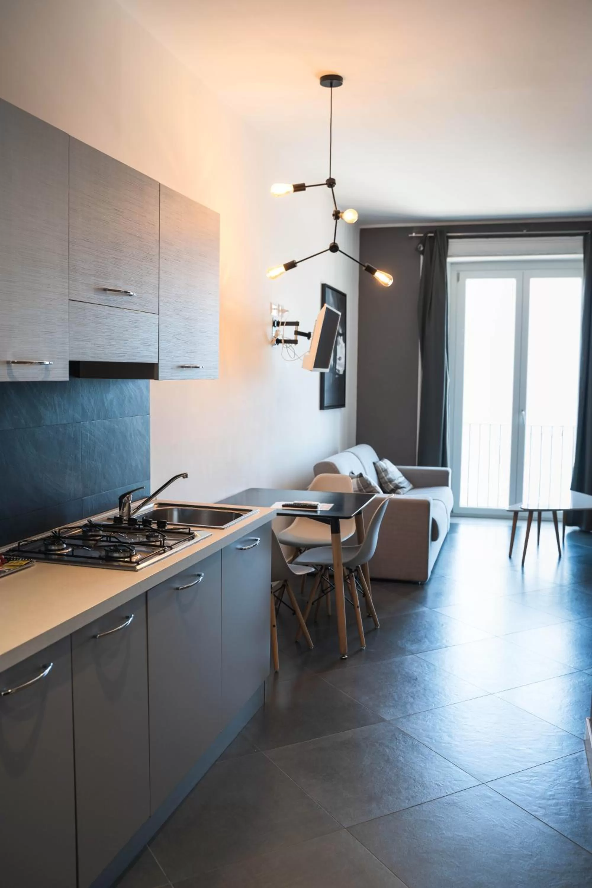 Kitchen/Kitchenette in Residenza Nausicaa - 50 meters from the beach