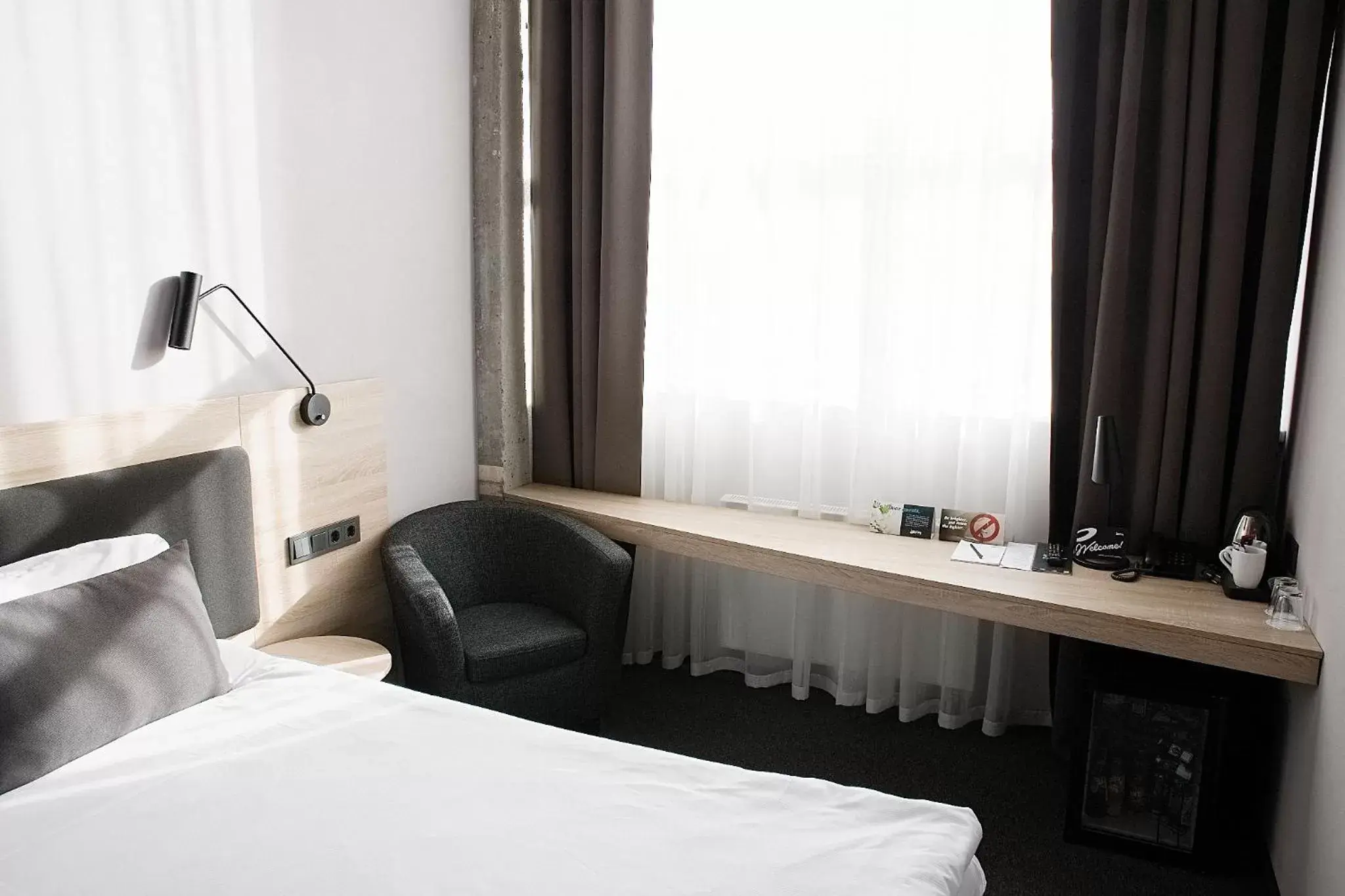 Photo of the whole room, Bed in Loop Hotel Vilnius