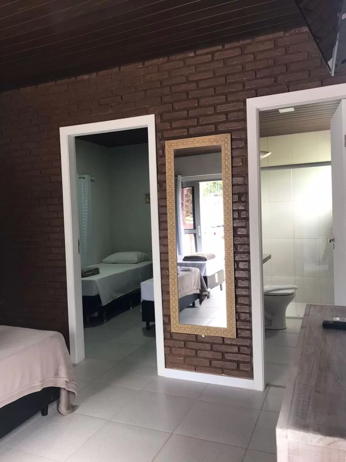 Bed in Hotel e Pousada Pouso54