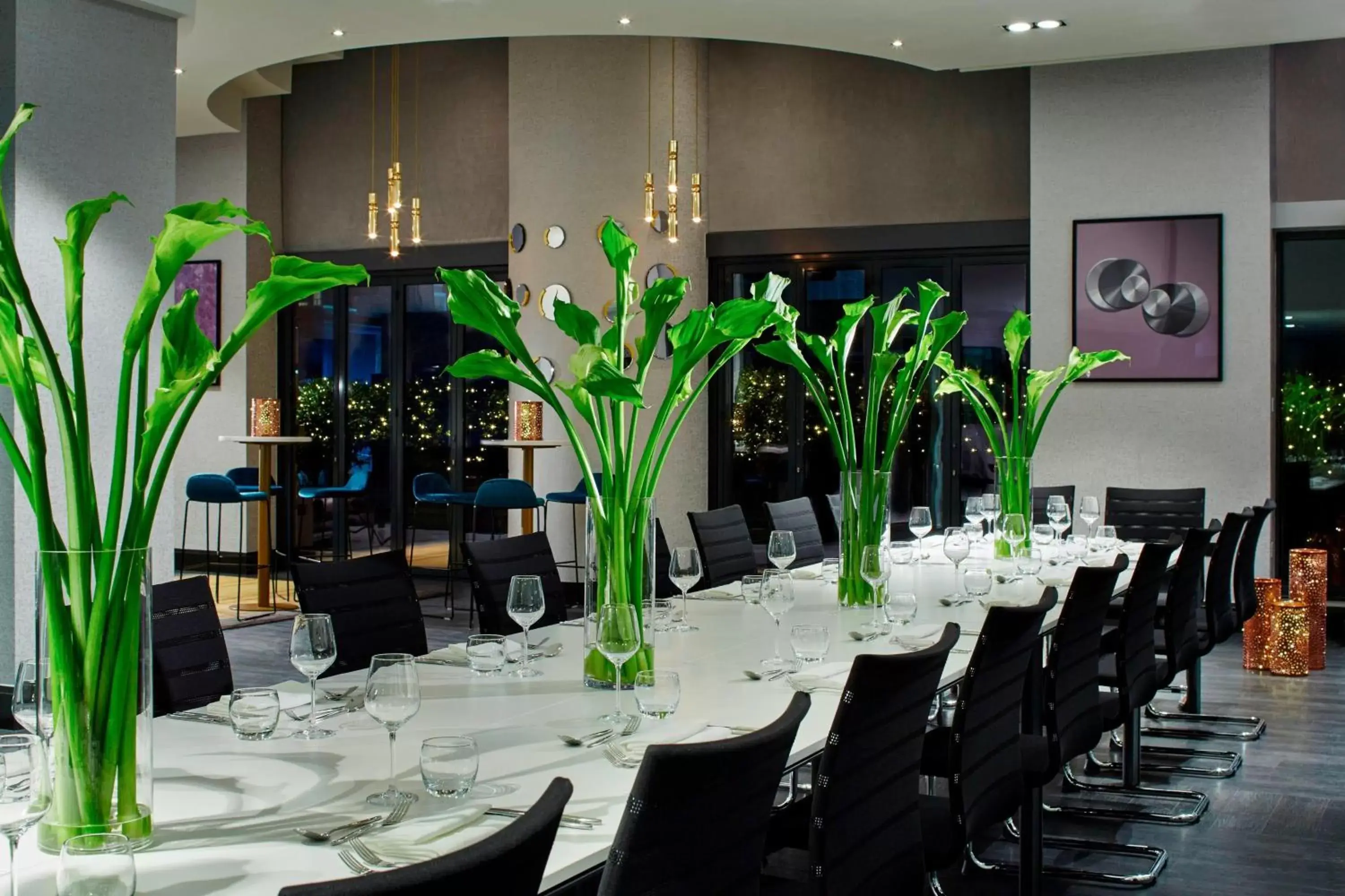Meeting/conference room, Restaurant/Places to Eat in London Marriott Hotel Maida Vale