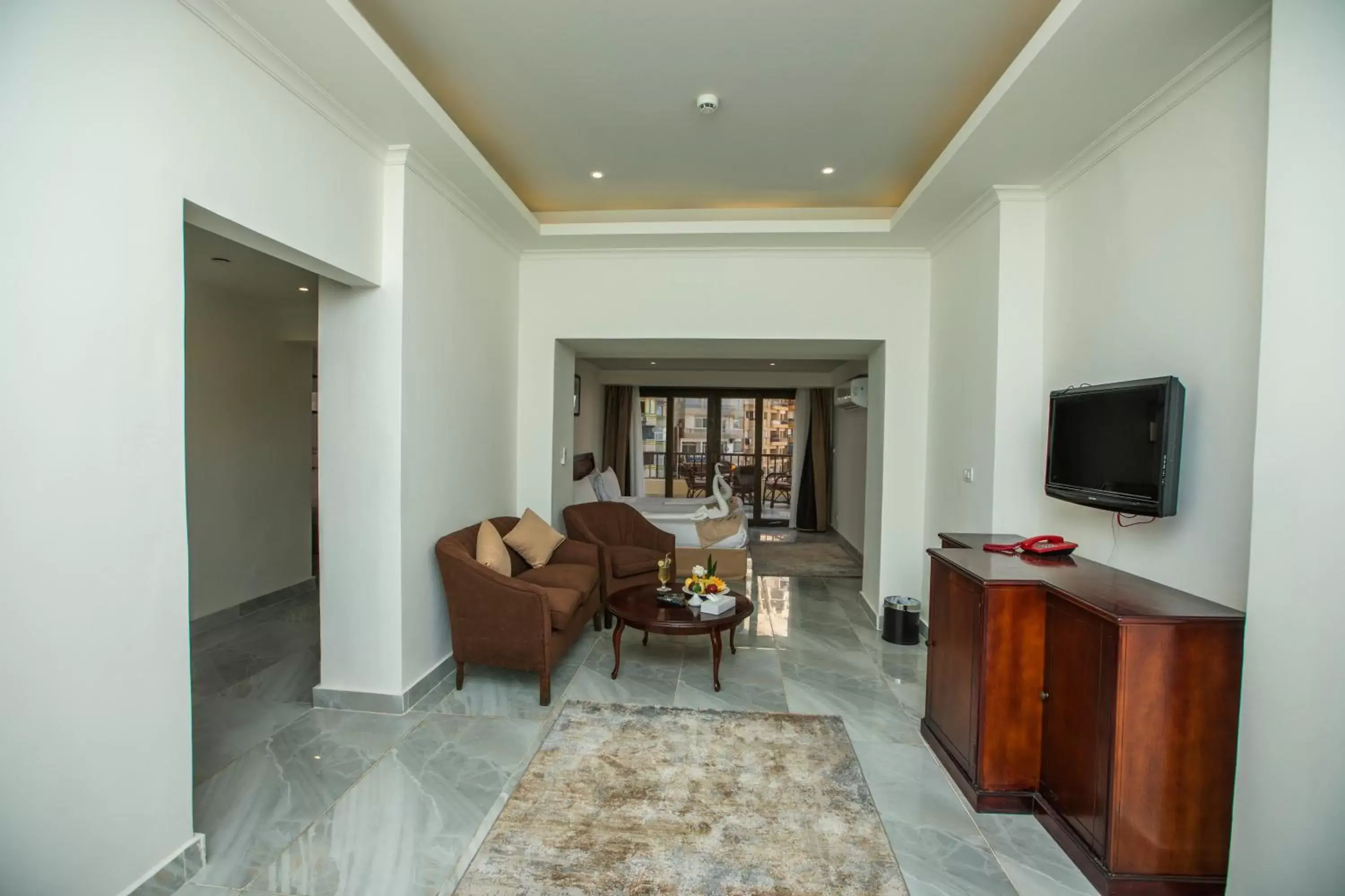 Living room, Seating Area in AIFU Hotel El Montazah Alexandria