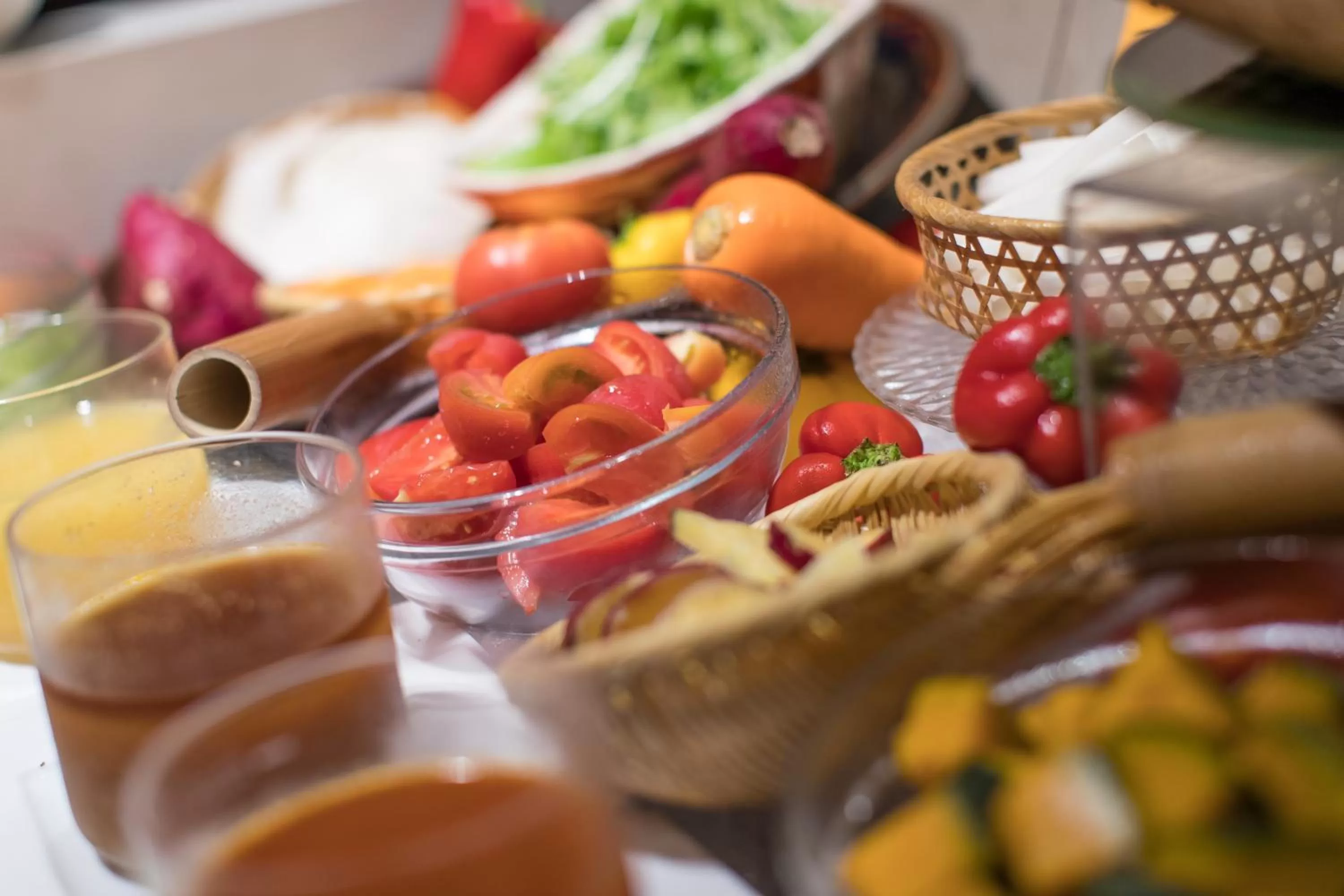 Buffet breakfast in JR Kyushu Hotel Blossom Hakata Central