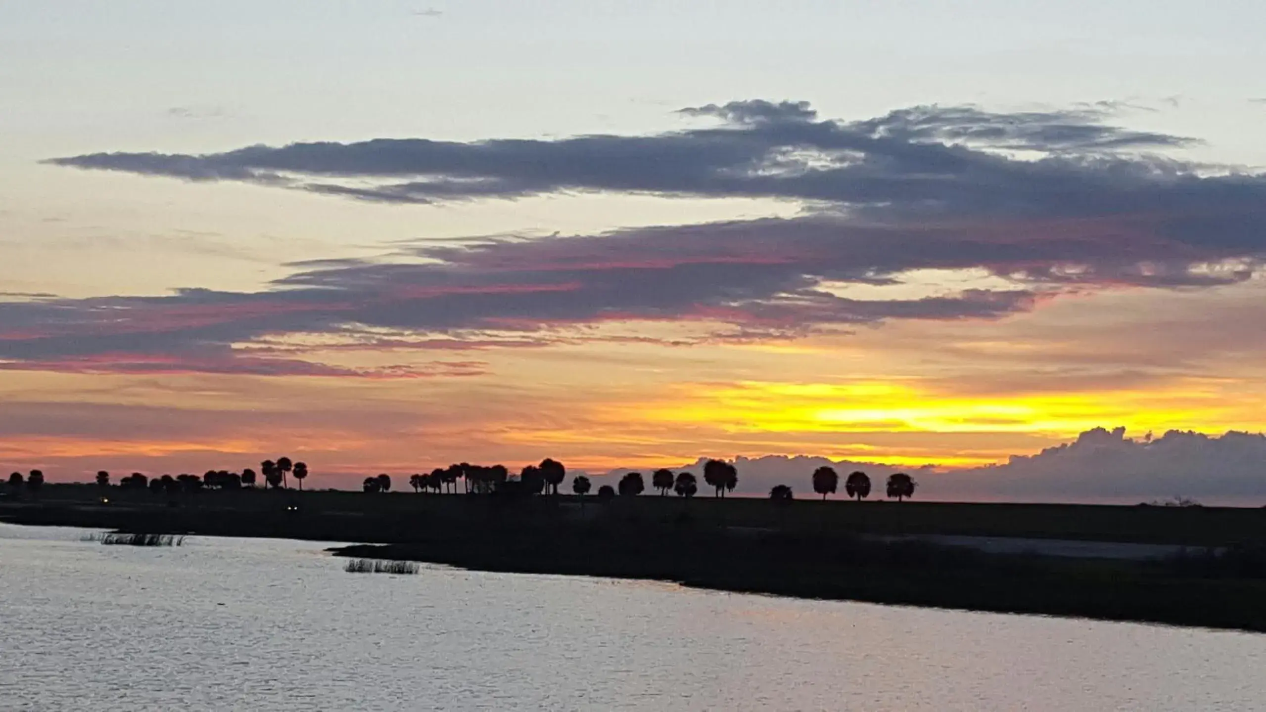 Sunset in Lakeview Inn & Suites Okeechobee