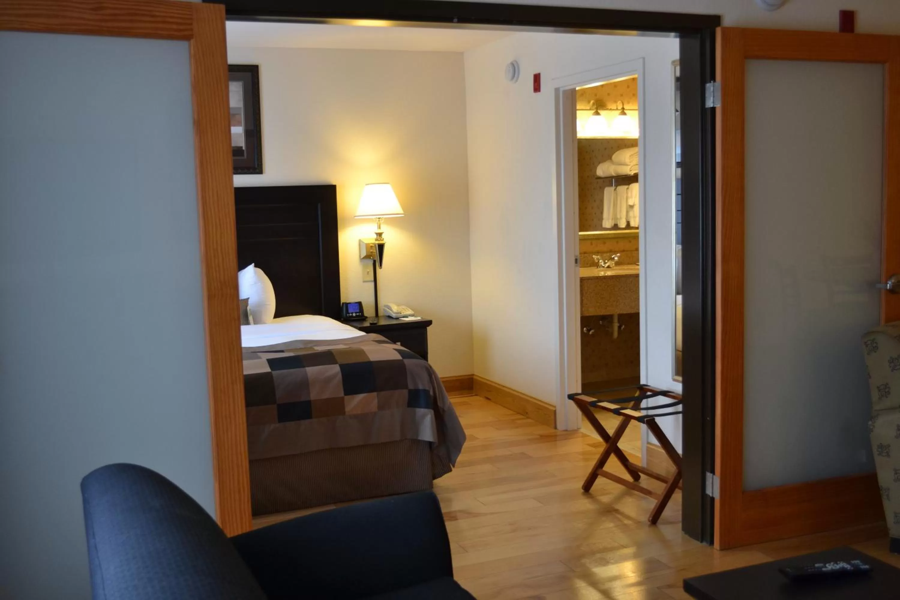 Bathroom, Bed in Wingate by Wyndham LaGrange