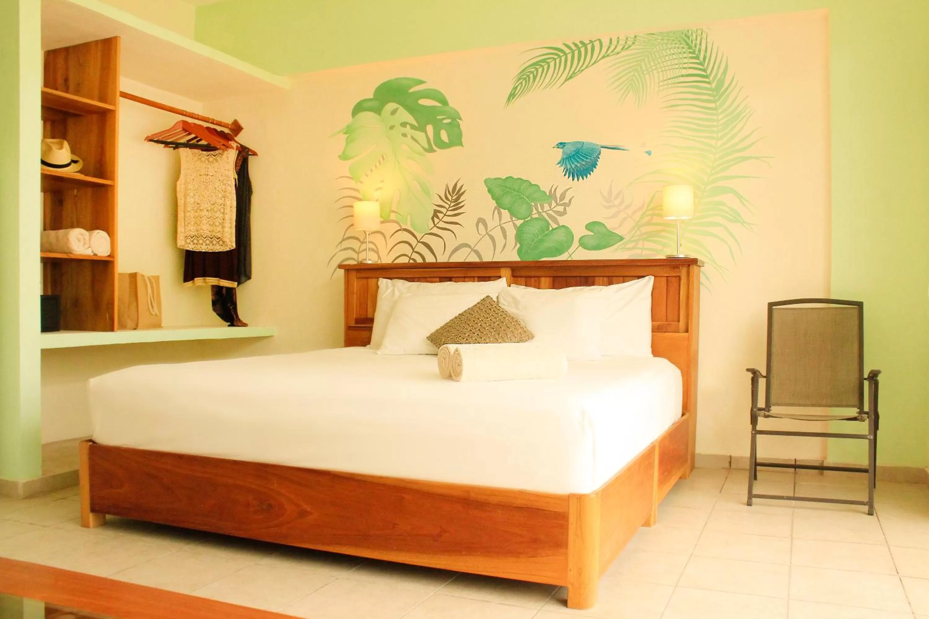 Photo of the whole room, Bed in La Palmita Budget Boutique Hotel