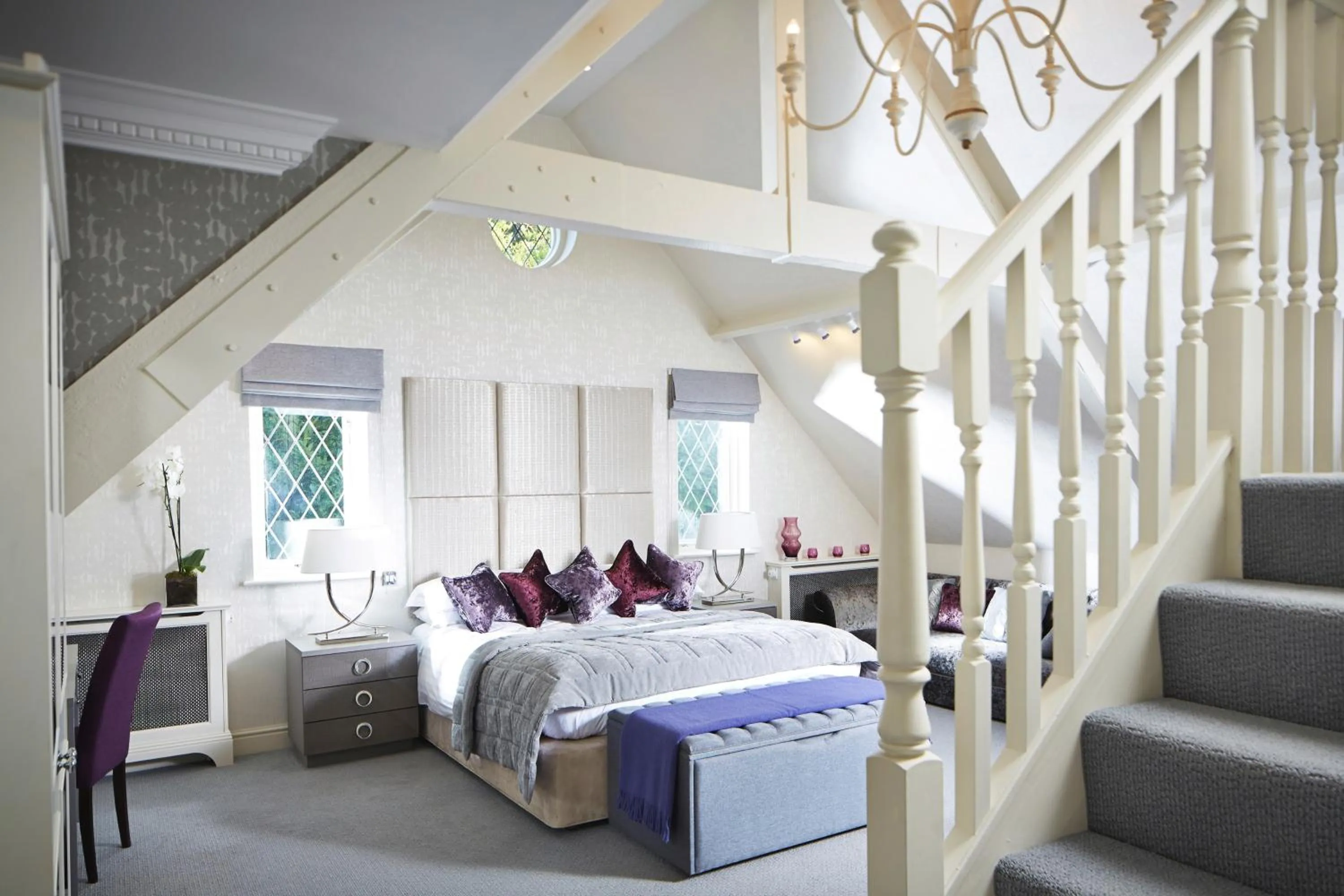 Bed in Rowhill Grange Hotel & Utopia Spa