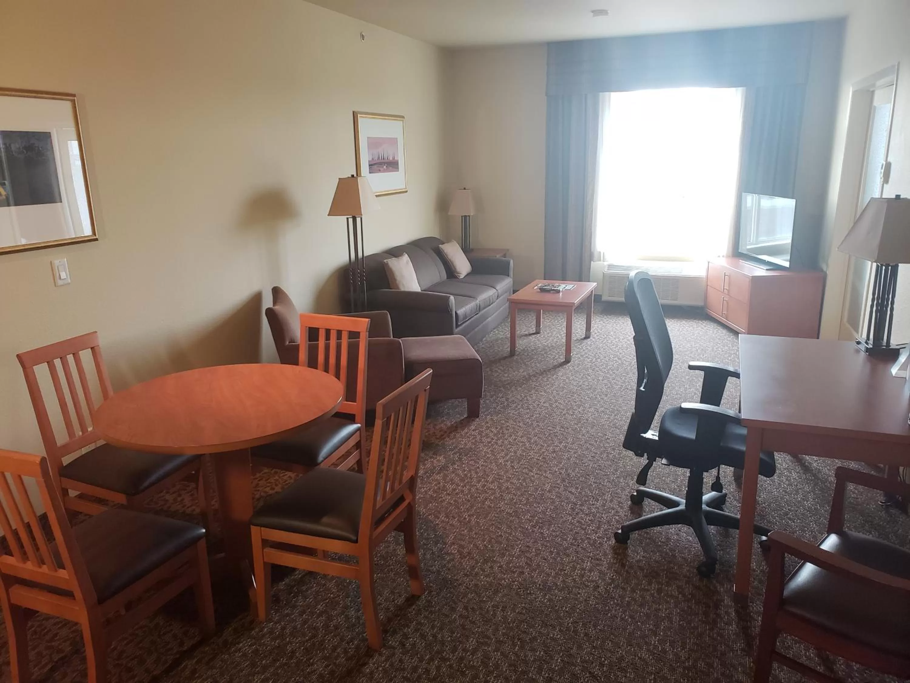 Living room in Wingate by Wyndham - Edmonton West