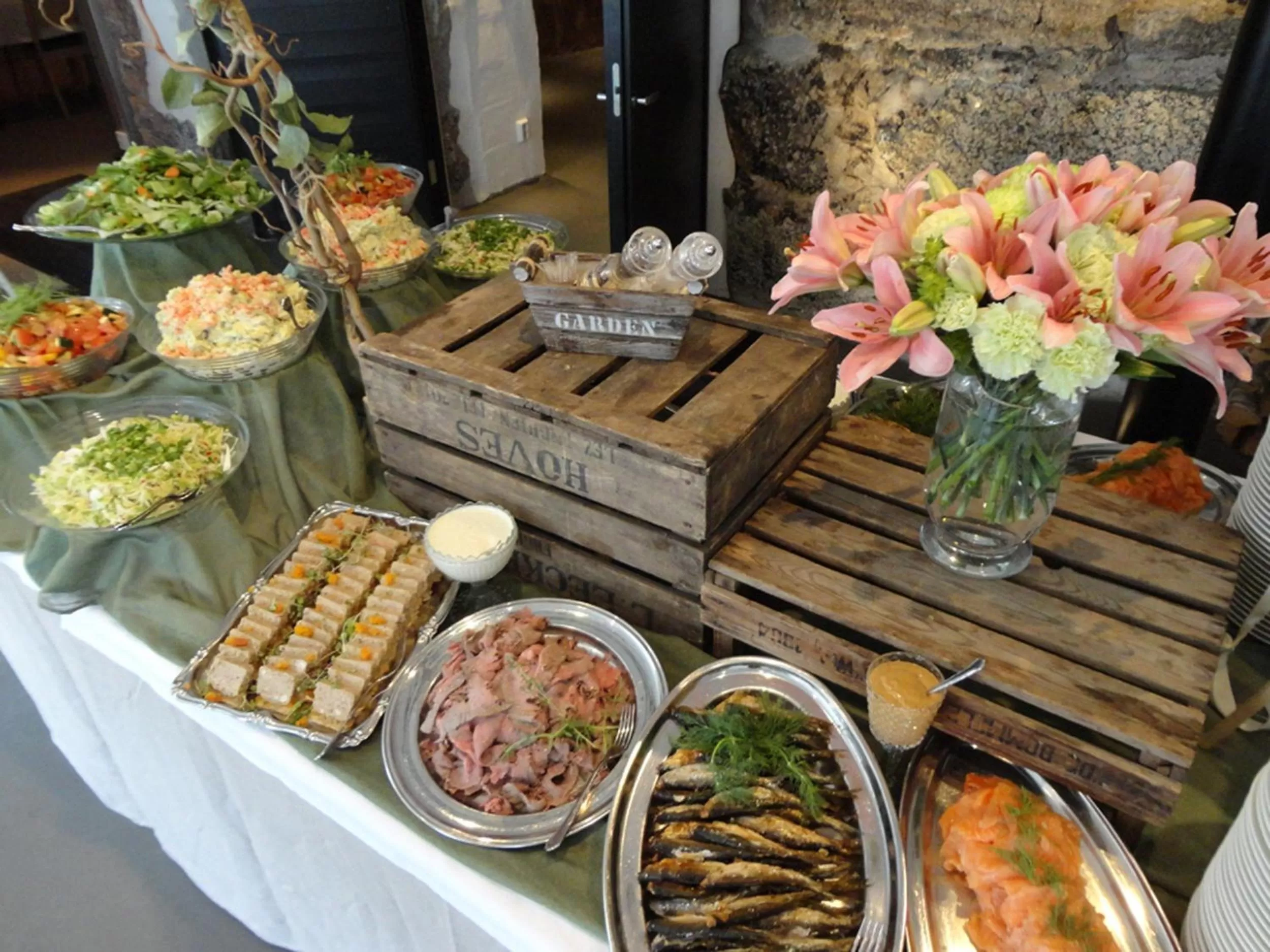 Meals in Varjola Holiday Center