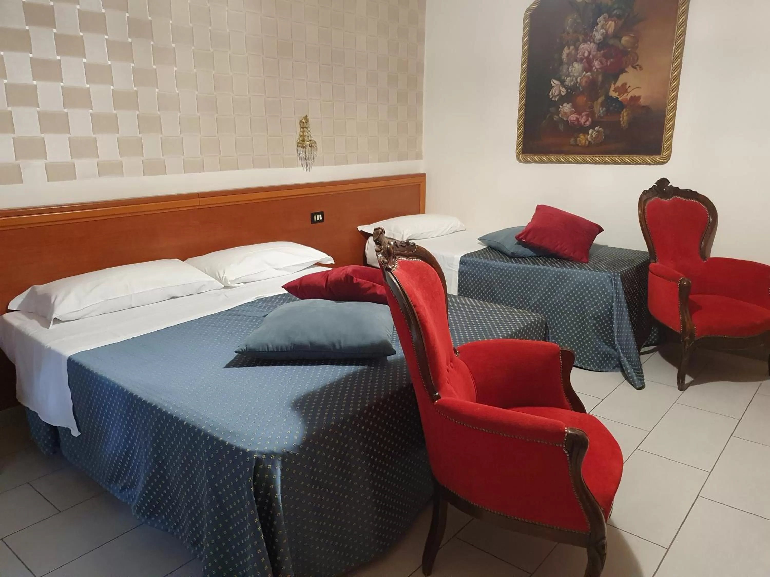 Bed in Hotel San Giorgio
