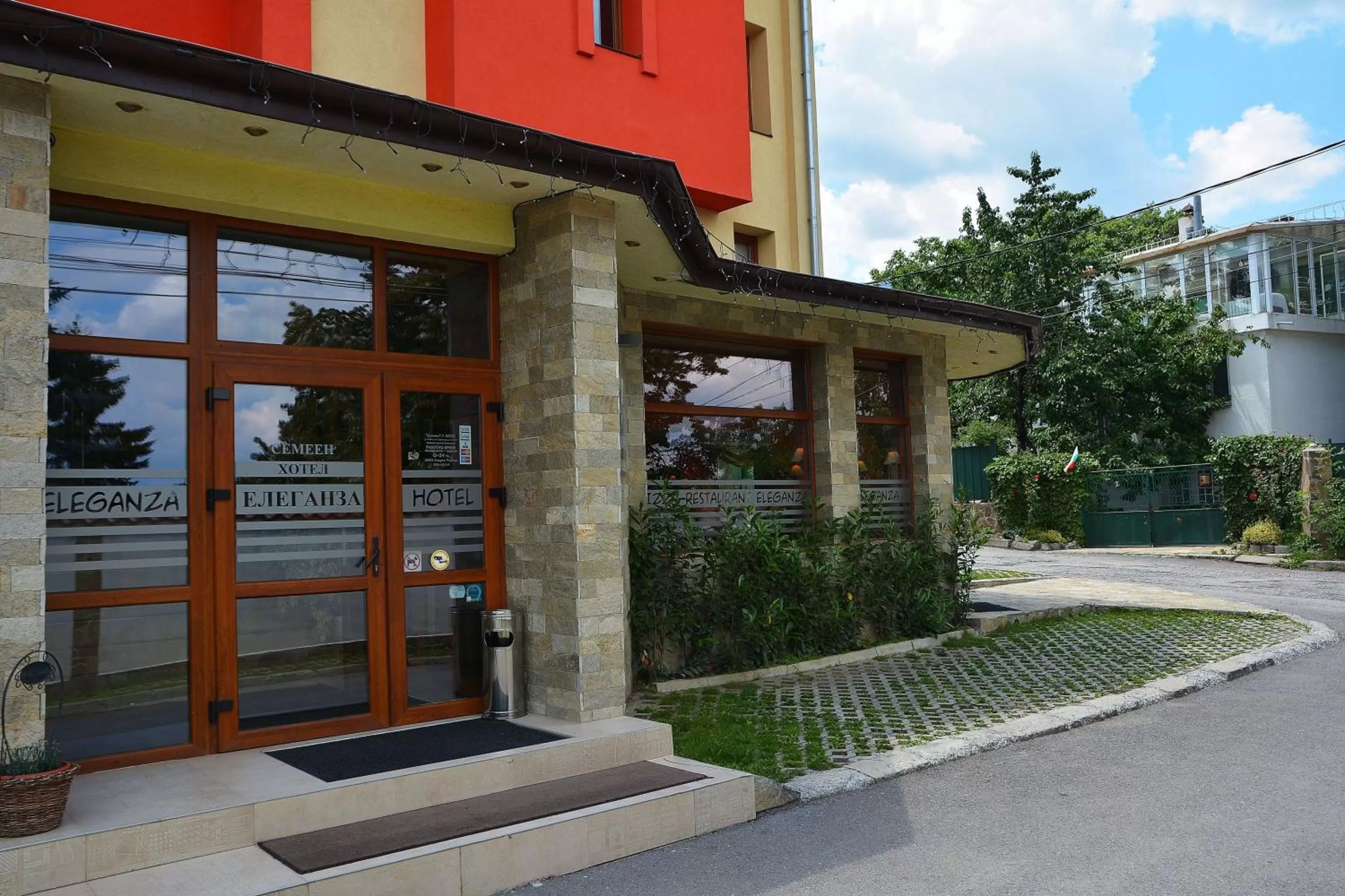 Property building in Eleganza Family Hotel - Free Parking