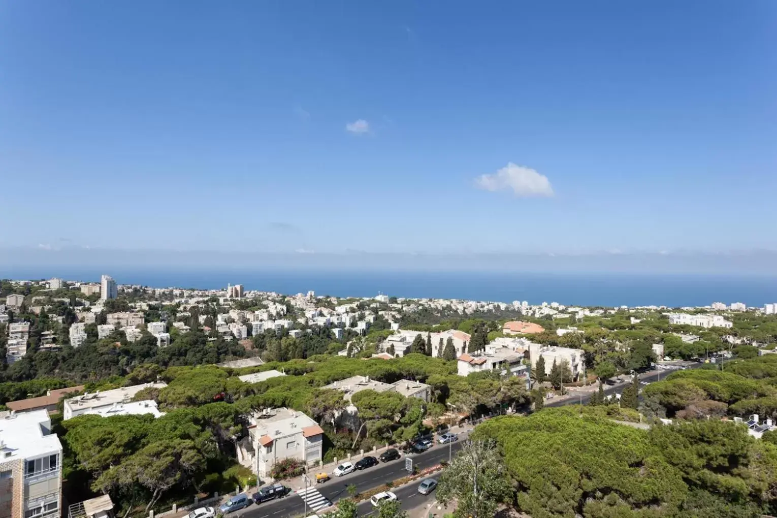 Bird's-eye View in Dan Carmel Haifa
