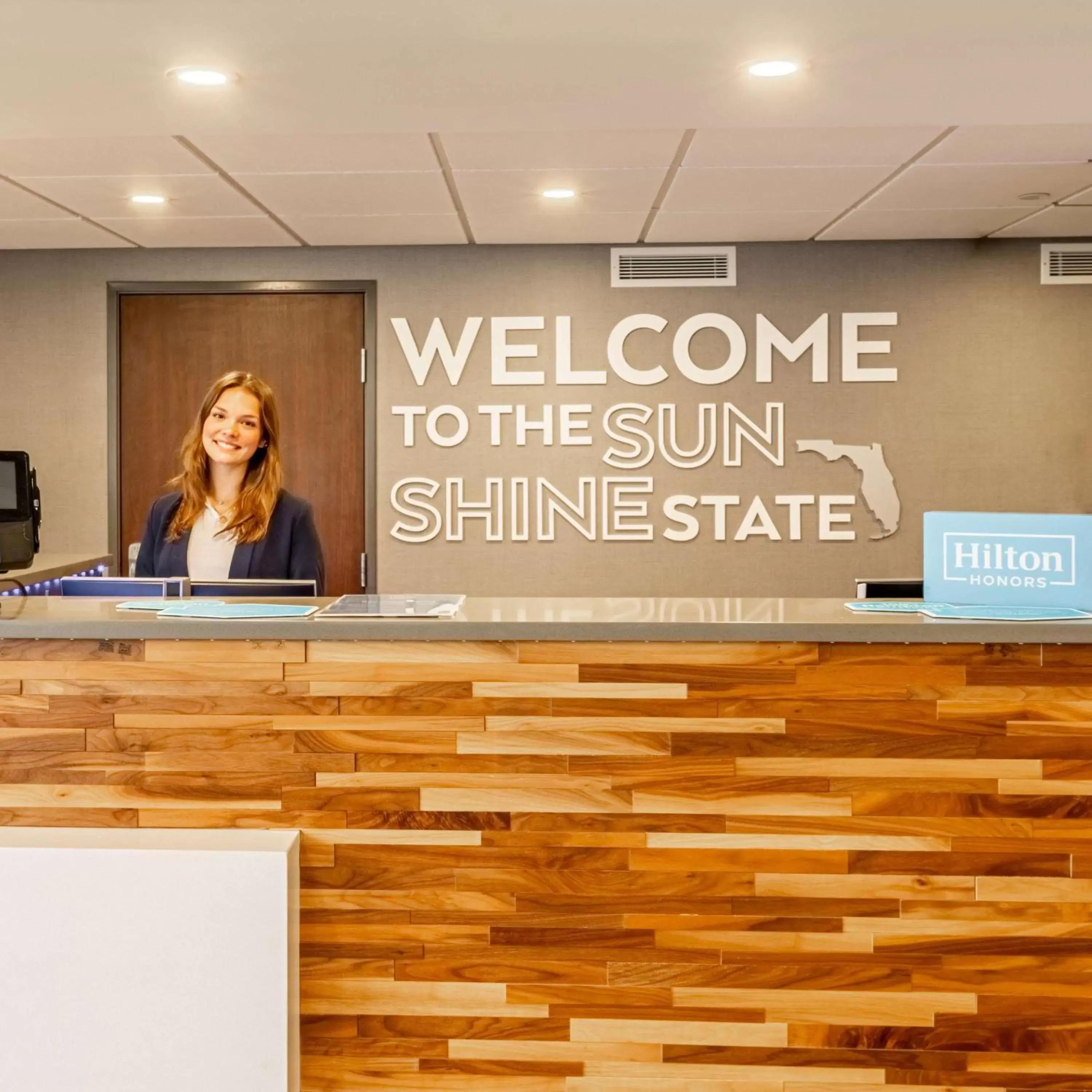 Lobby or reception in Hampton Inn Gainesville