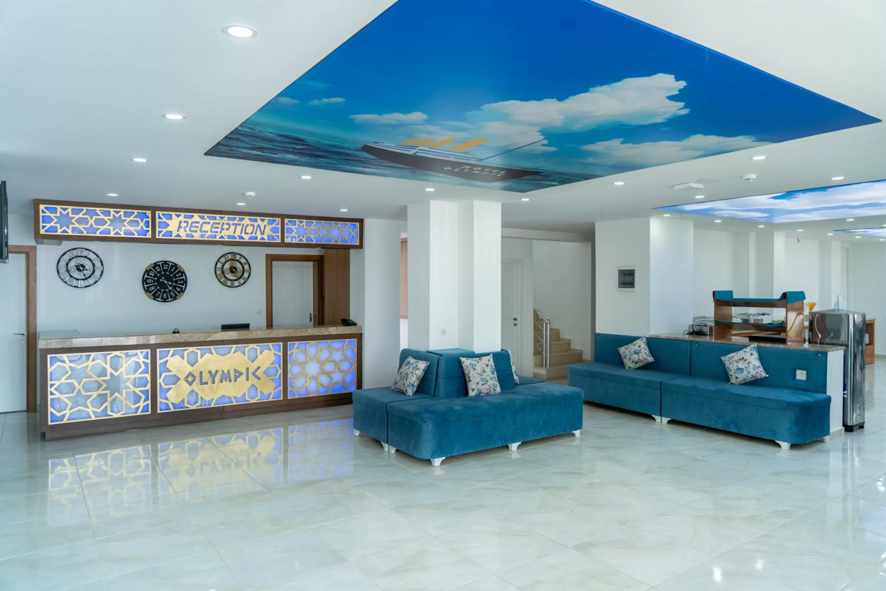 Lobby or reception in OLYMPIC HOTELS Belek