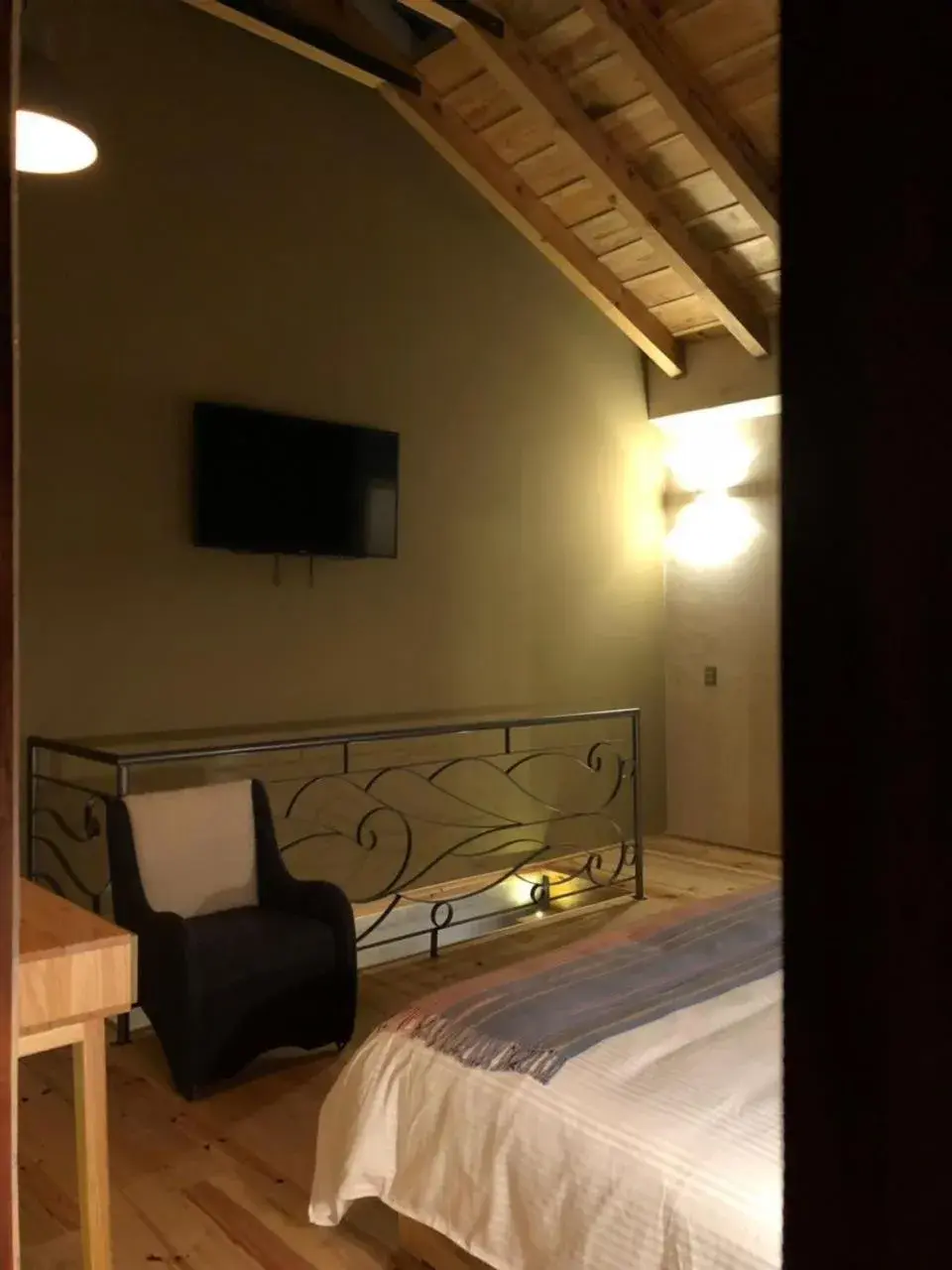 Bedroom, Bed in Hotel Helverica