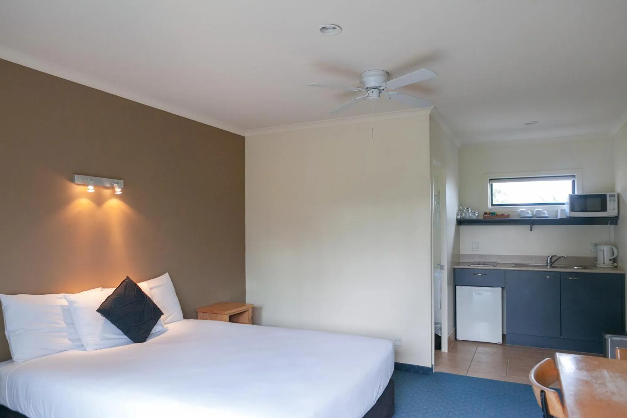 Bed in Stadium Motel