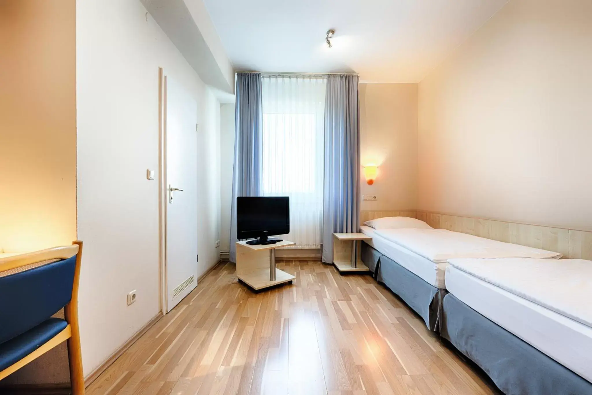 Bedroom, Bed in enjoy hotel Berlin City Messe Bedroom, Bed in enjoy hotel Berlin City Messe