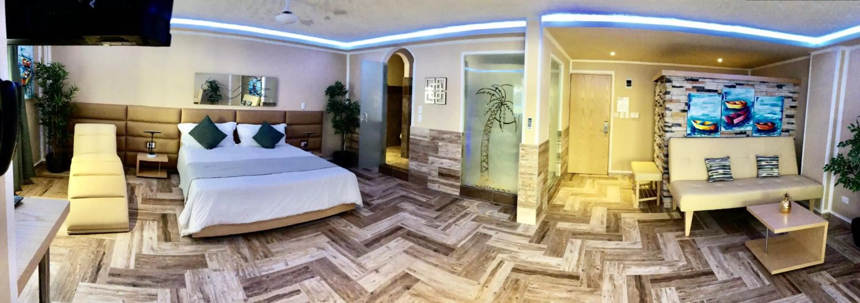 Bed in Sosua Inn Hotel