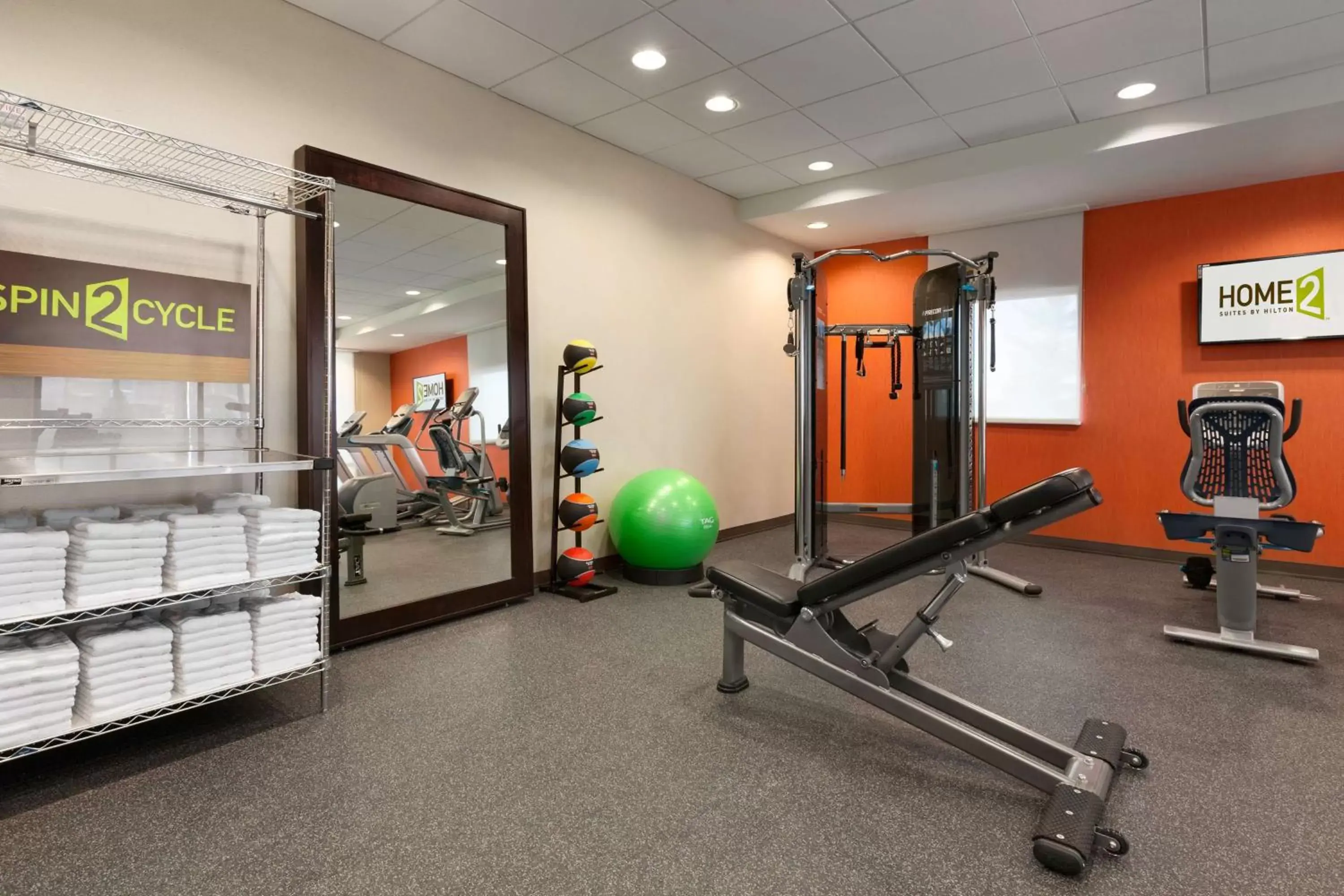 Fitness centre/facilities in Home2 Suites by Hilton Champaign/Urbana Fitness centre/facilities in Home2 Suites by Hilton Champaign/Urbana