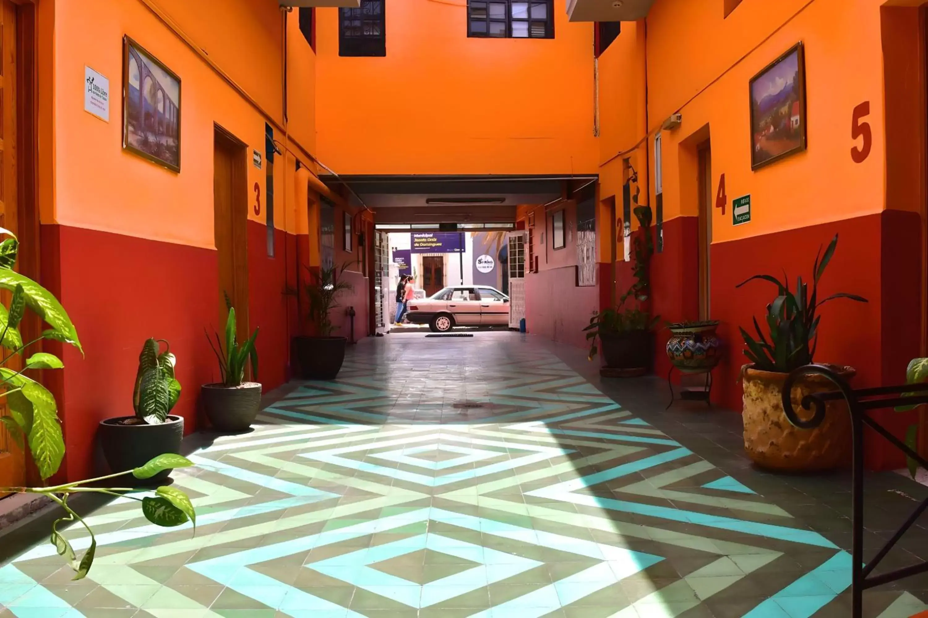 Lobby/Reception in Hotel RJ Querétaro