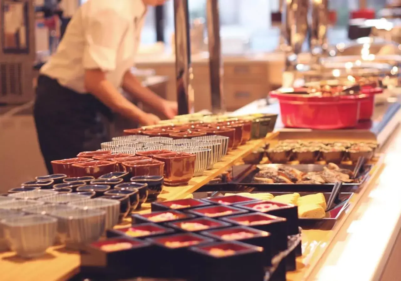 Buffet breakfast, Food in Urban Hotel Kyoto