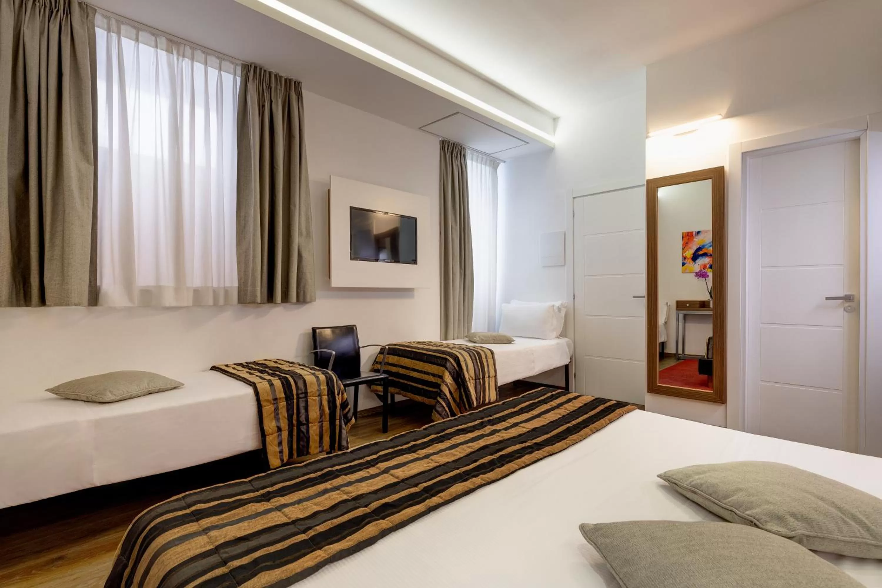 Bed in Hotel Rinascimento - Gruppo Trevi Hotels