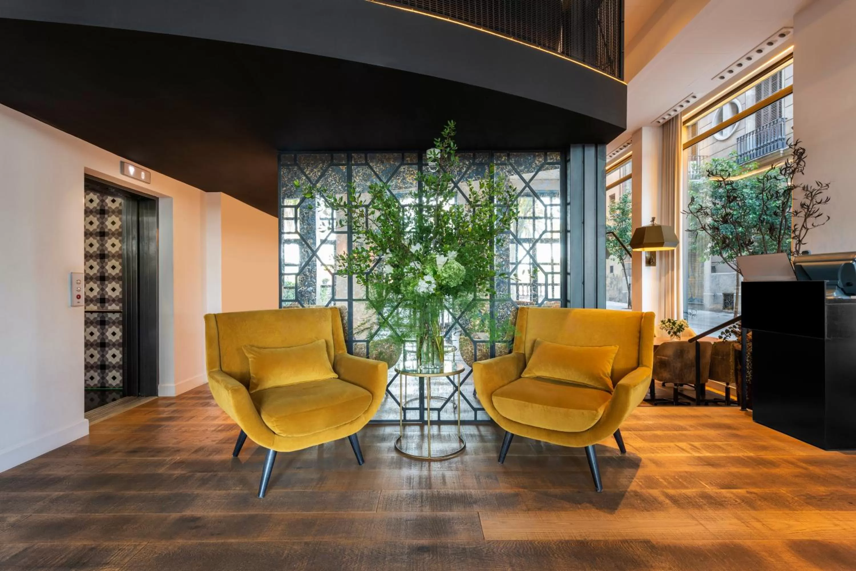 Lobby or reception in Serras Barcelona