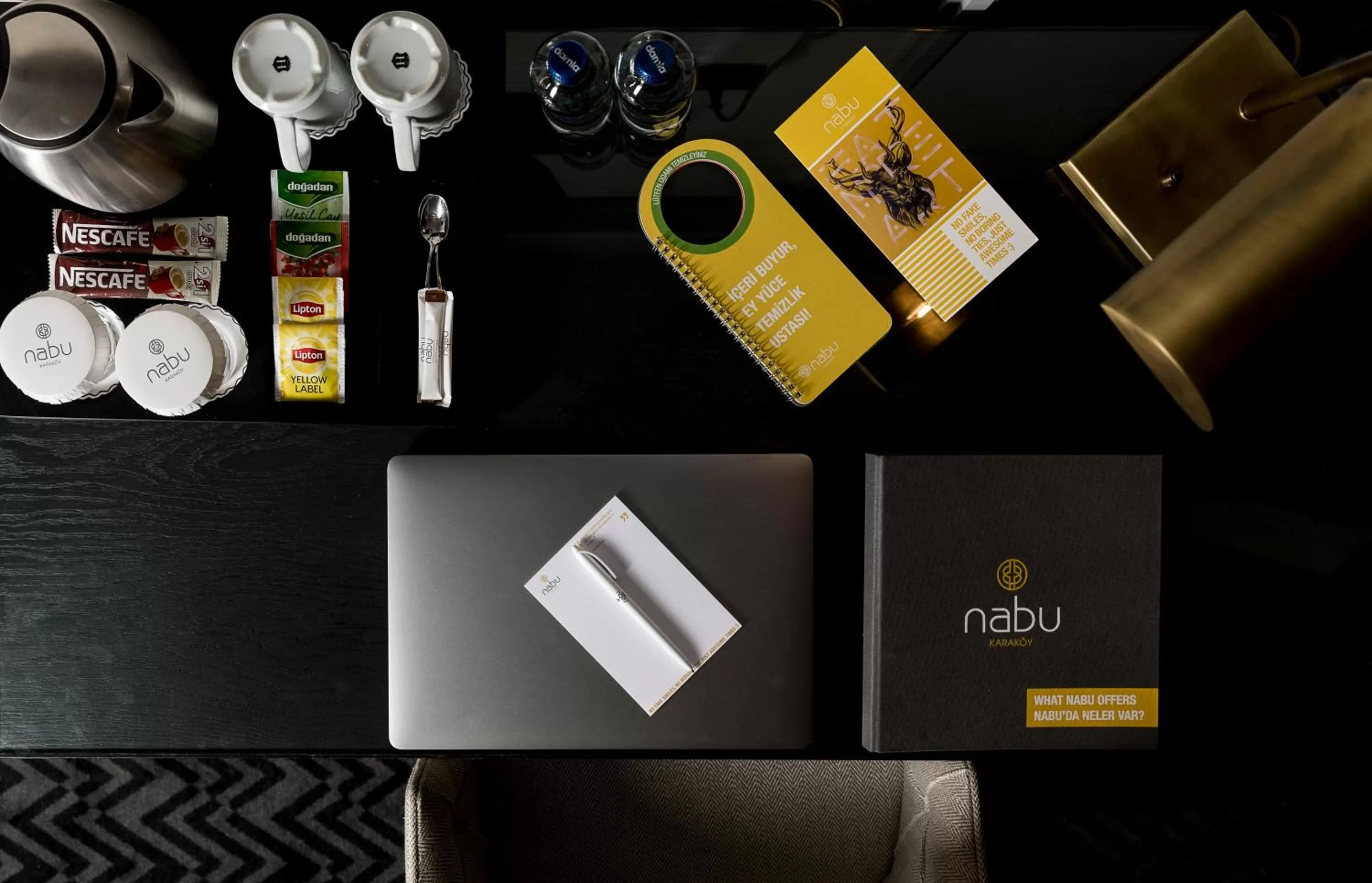 Decorative detail in Nabu Hotel Karaköy