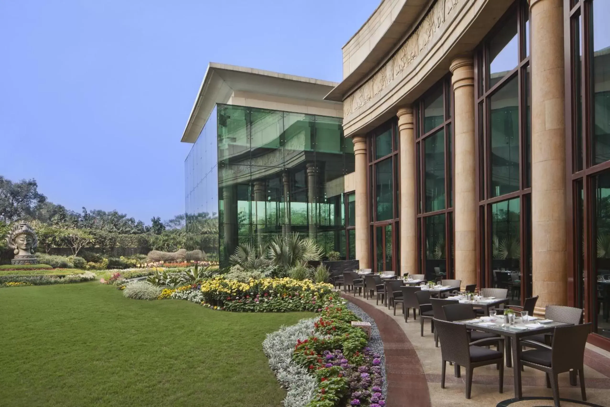 Facade/entrance, Property Building in The Leela Palace New Delhi