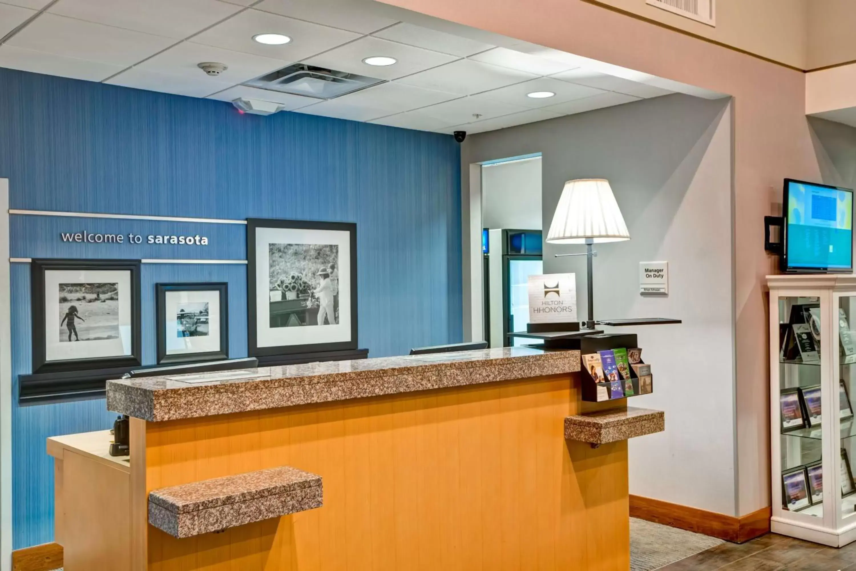 Lobby or reception, Lobby/Reception in Hampton Inn & Suites Sarasota / Bradenton - Airport