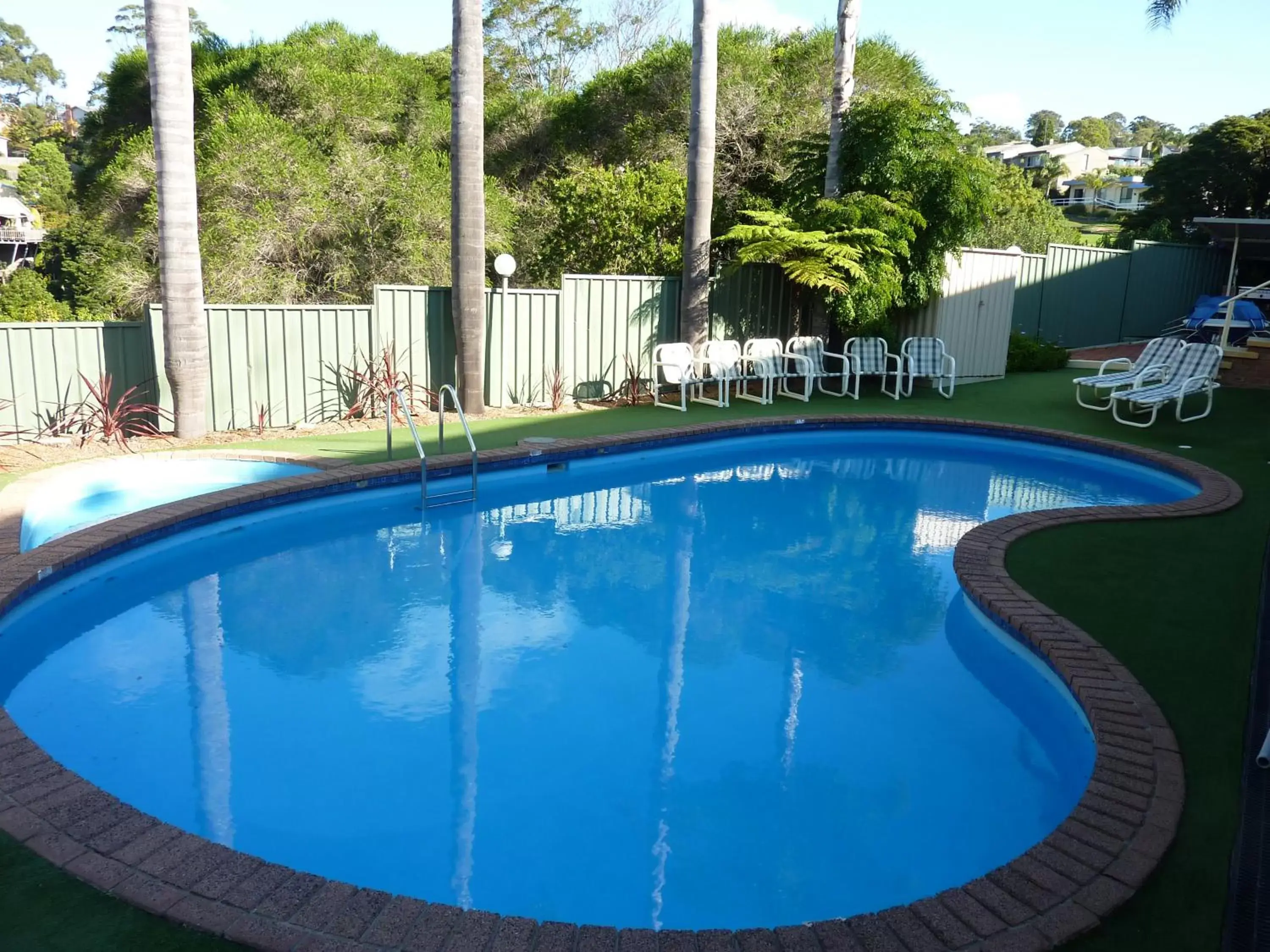 , Swimming Pool in Sapphire Waters Motor Inn