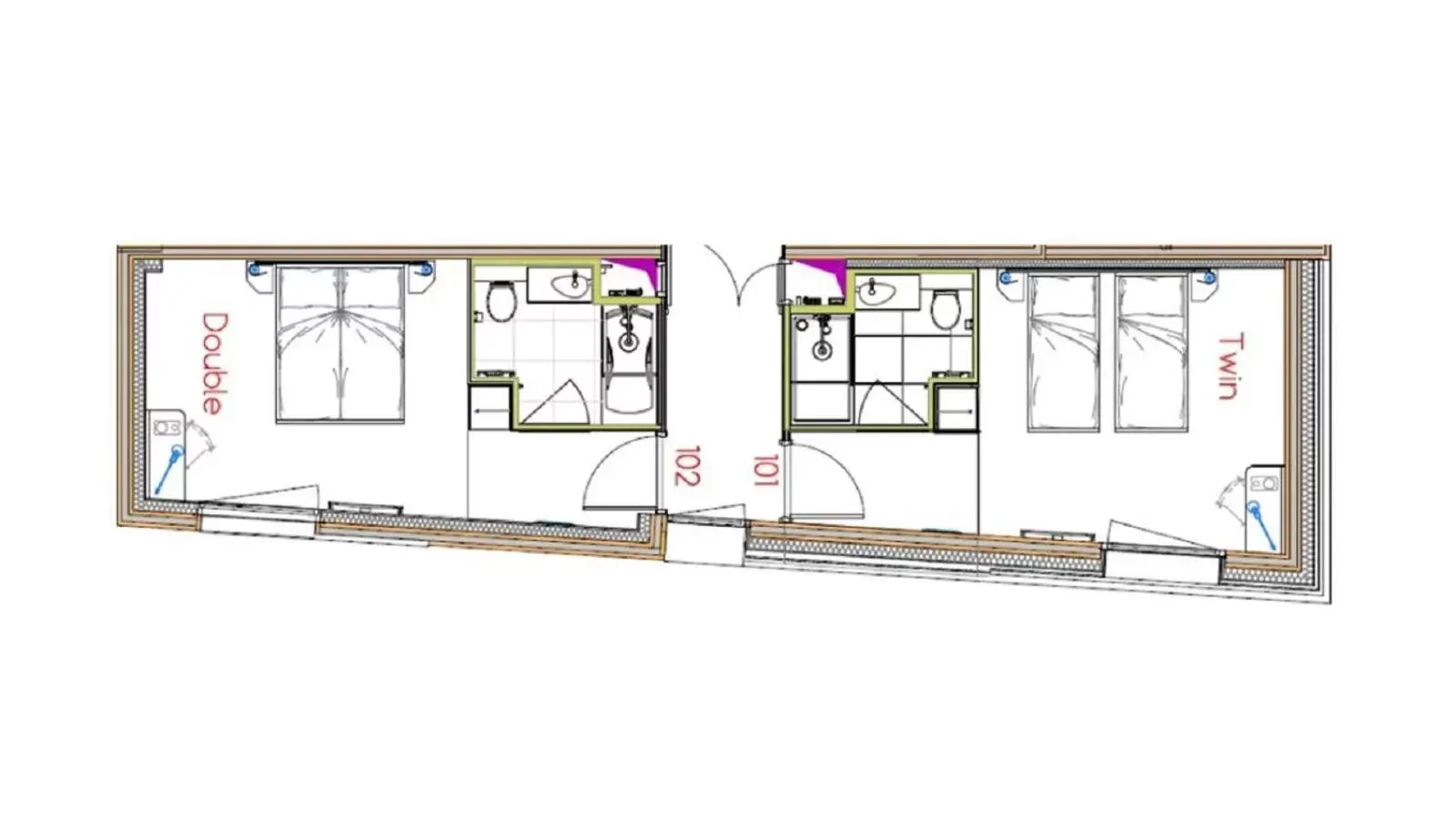 Family, Floor Plan in Campanile Le Mans Centre - Gare